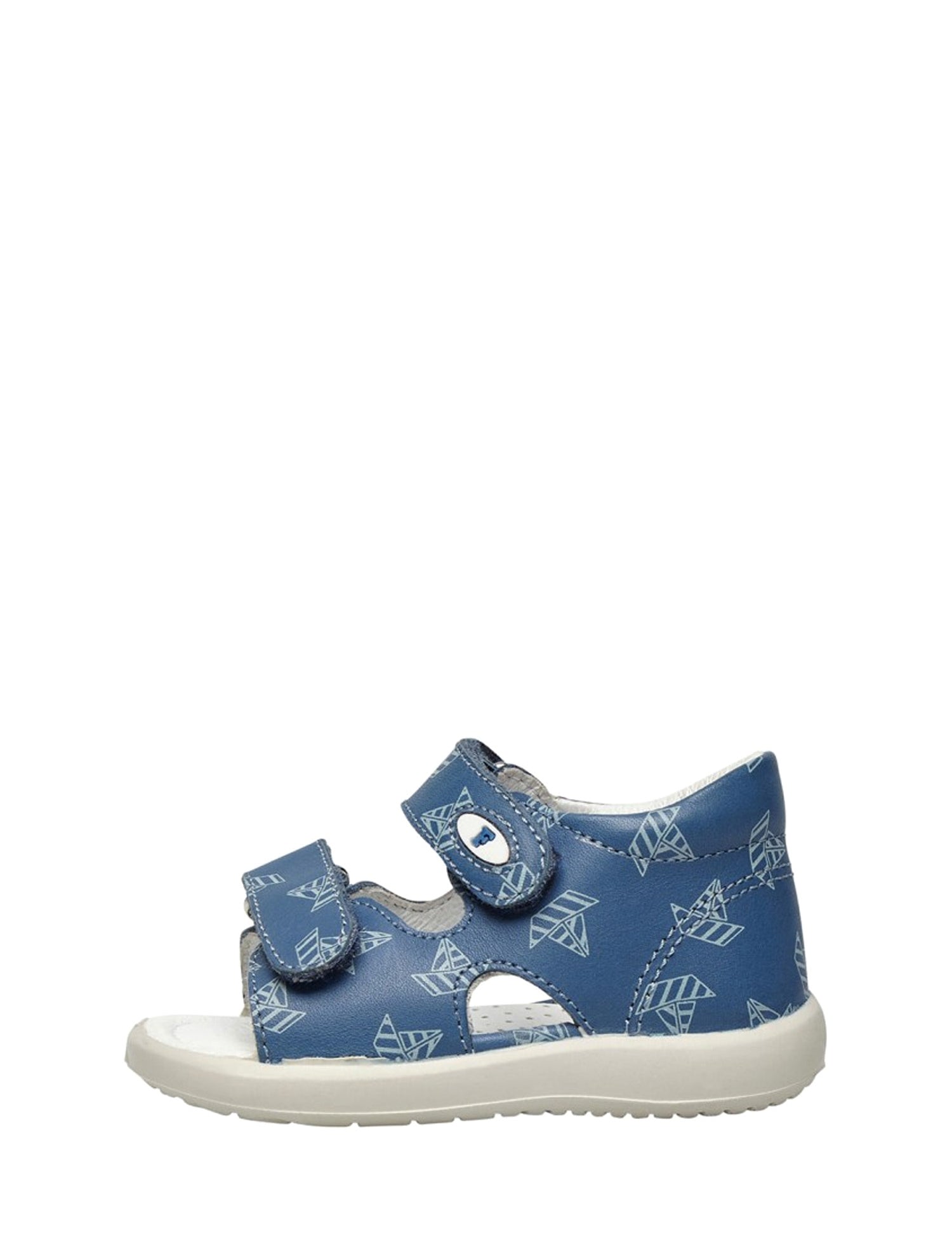 Sandali con strappi Blu Falcotto