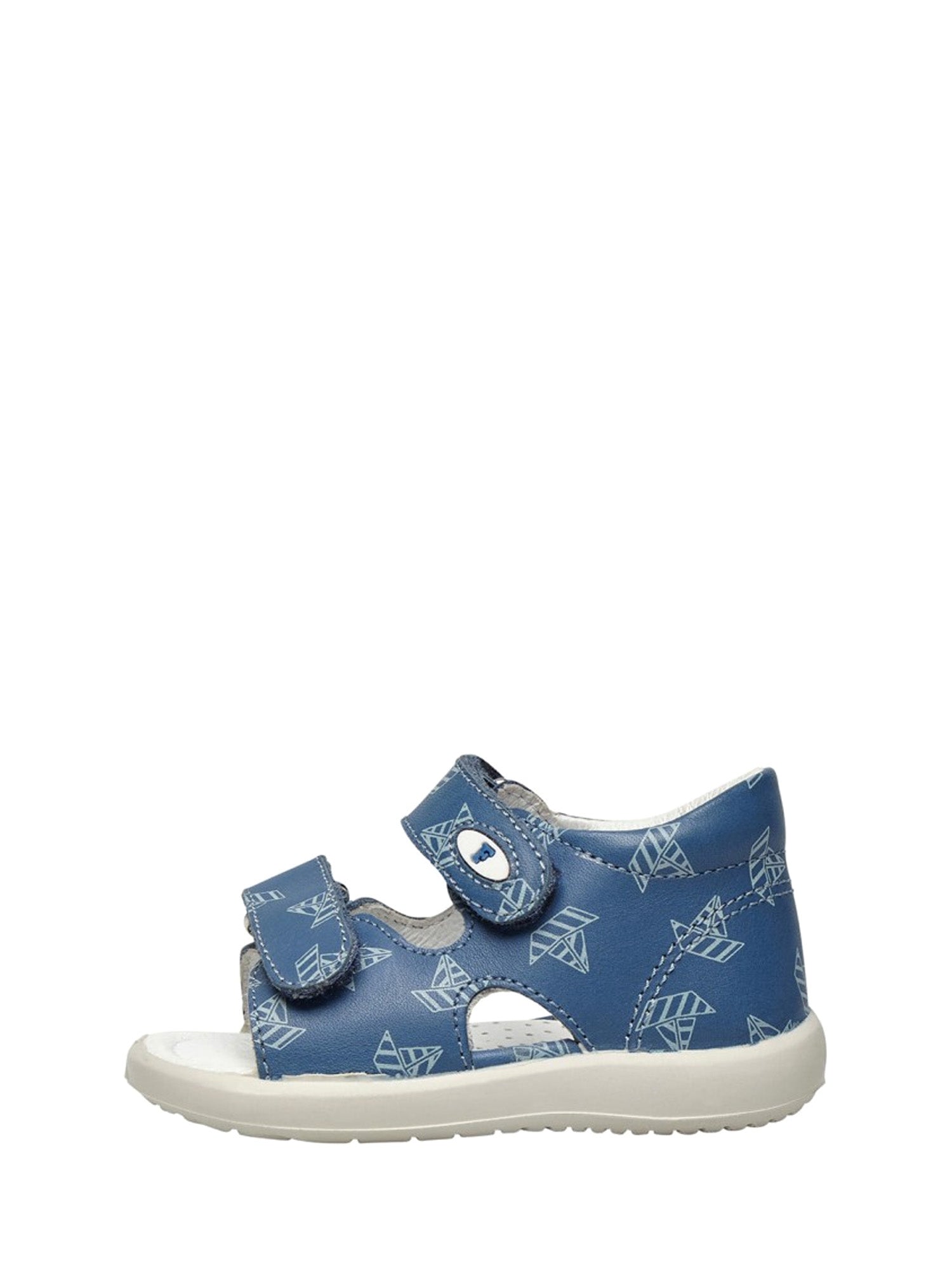 Sandali con strappi Blu Falcotto