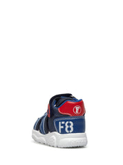 Sandali con strappi Blu Falcotto