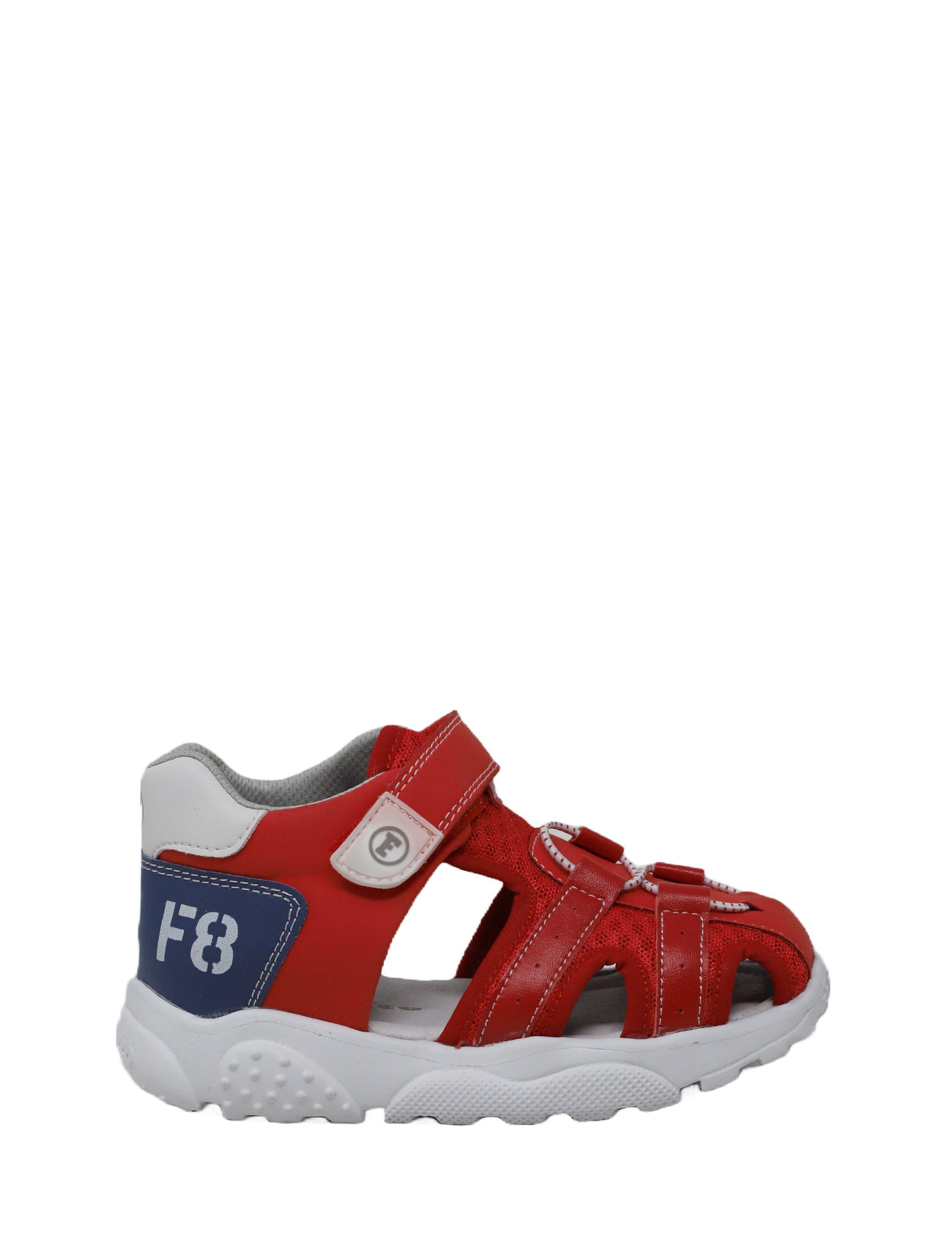 Sandali con strappi Rosso Falcotto