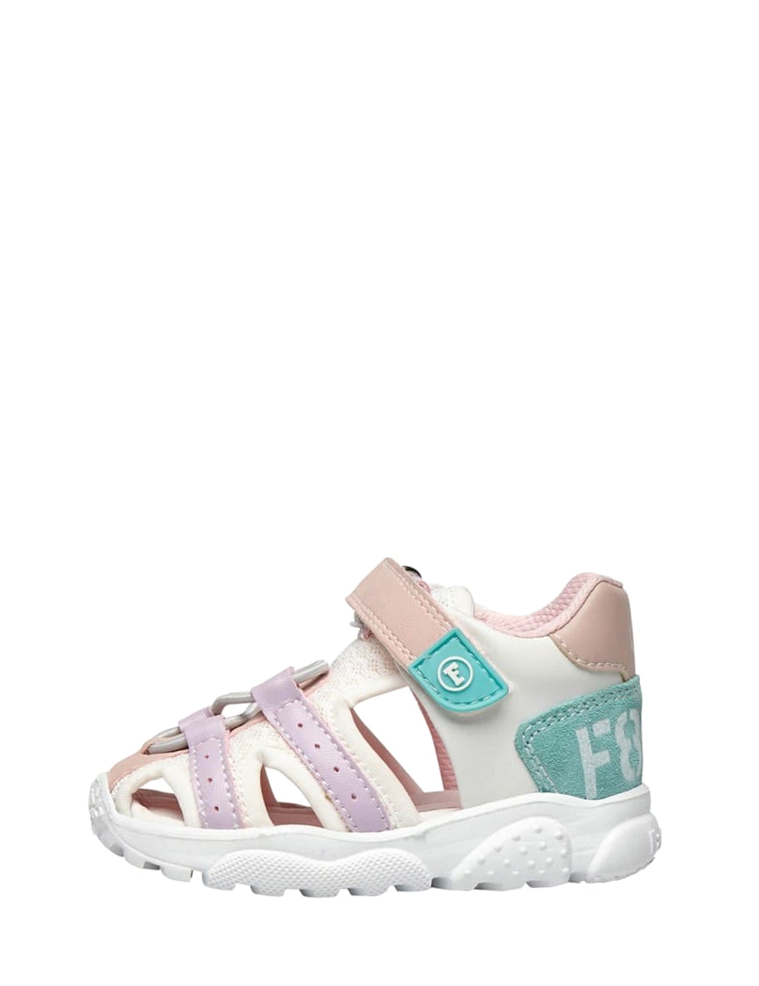 Sandali con strappi Bianco Falcotto