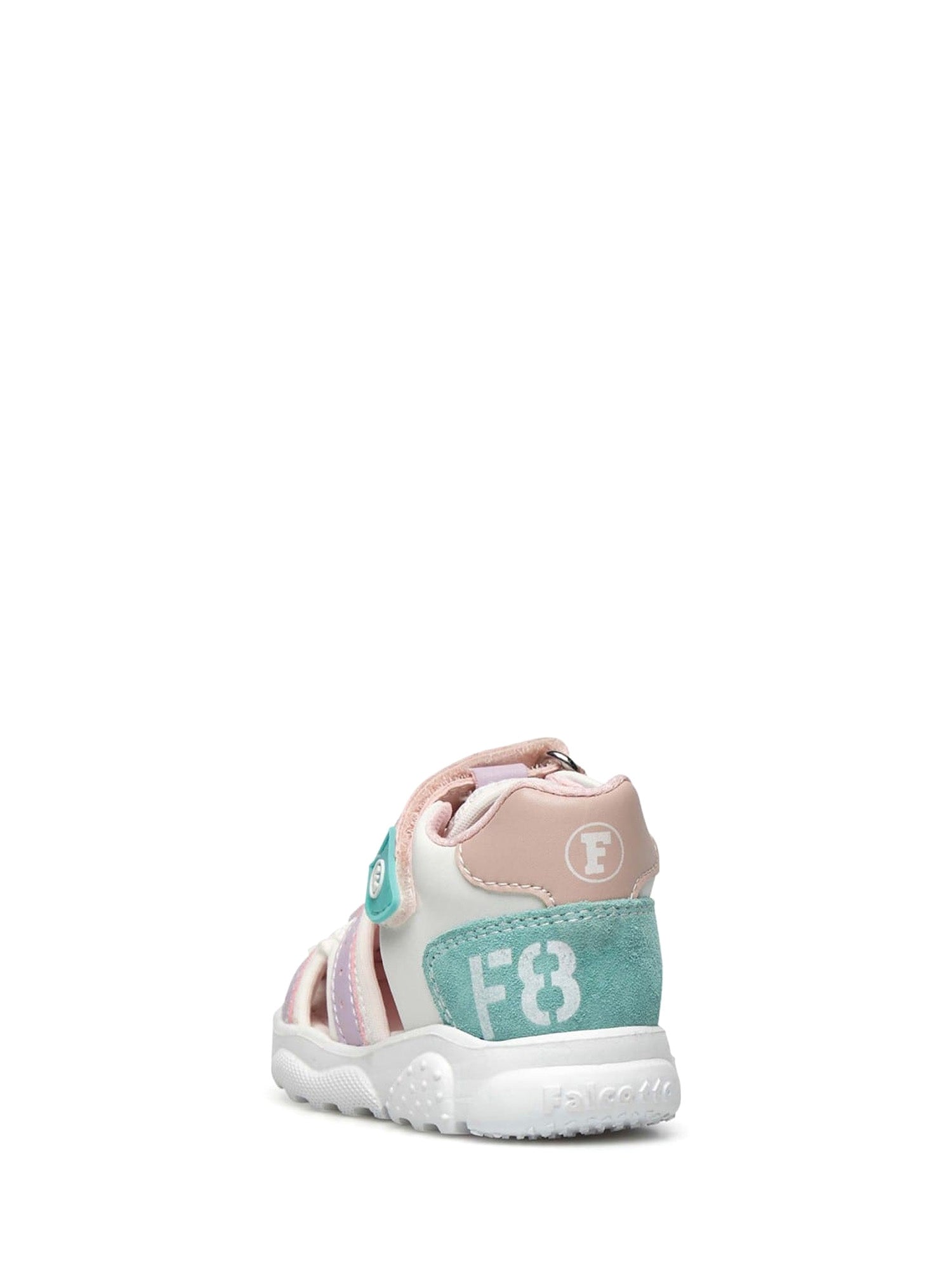 Sandali con strappi Bianco Falcotto