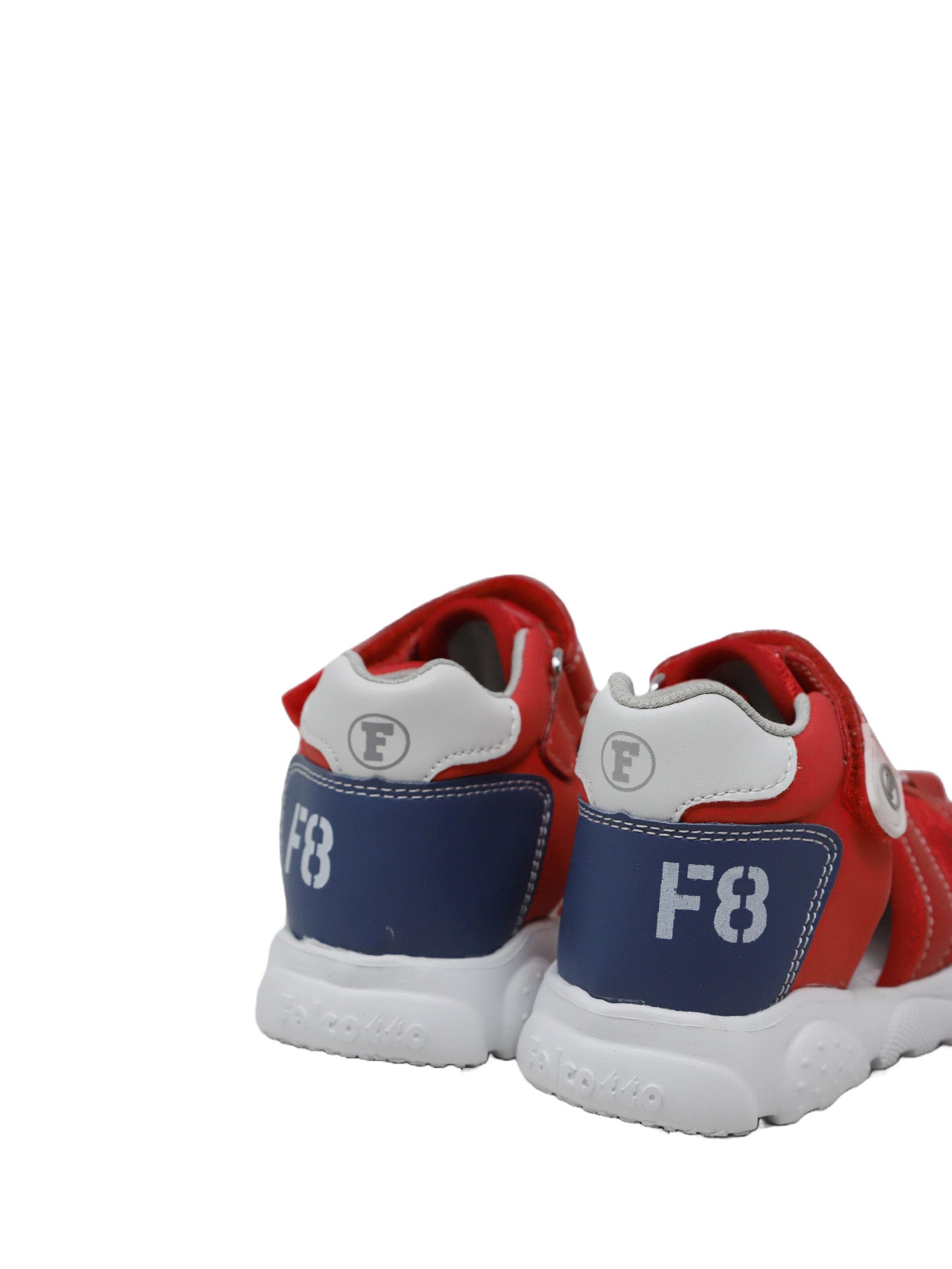 Sandali con strappi Rosso Falcotto