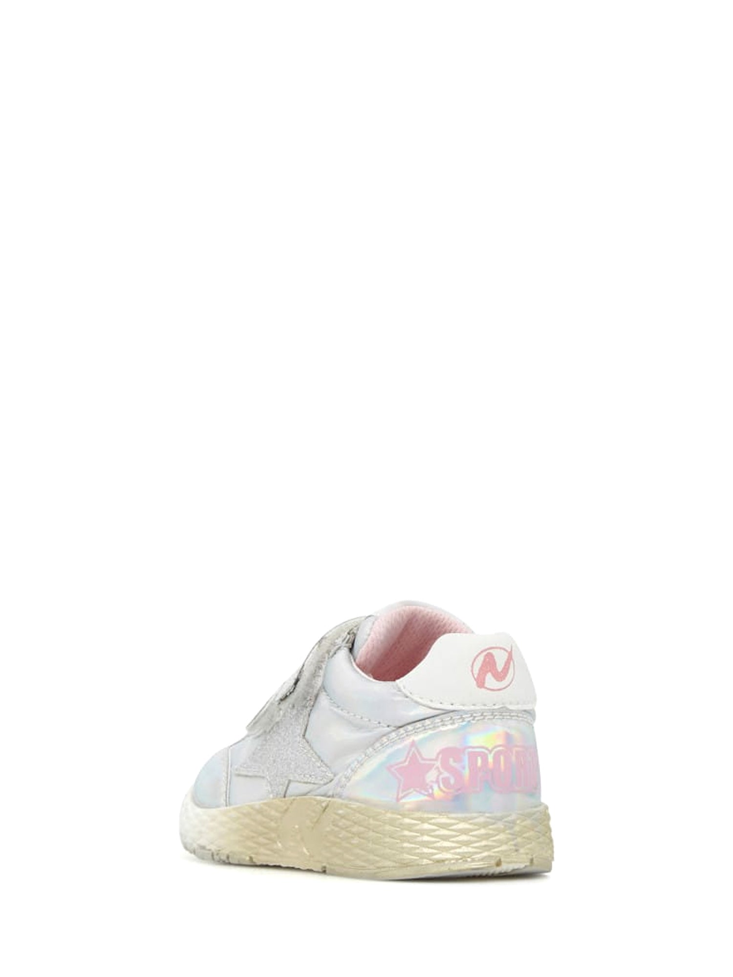 Scarpe con strappi Argentato Naturino