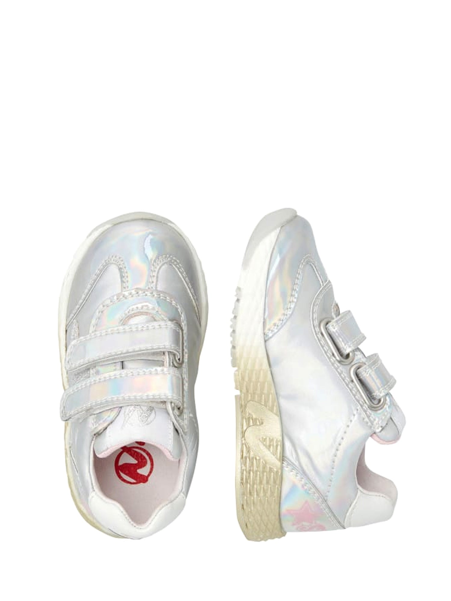 Scarpe con strappi Argentato Naturino