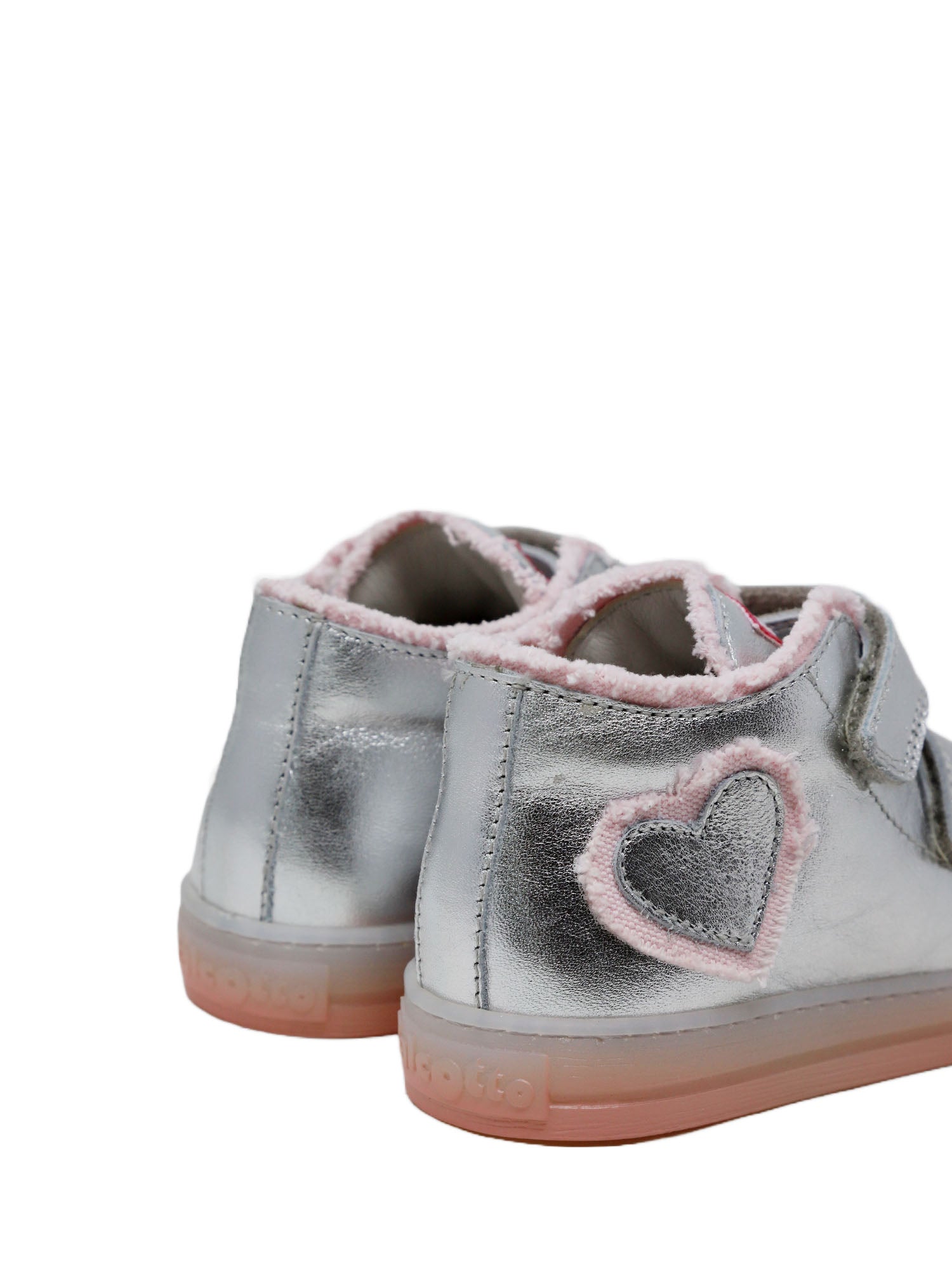 Scarpe con strappi Argentato Falcotto