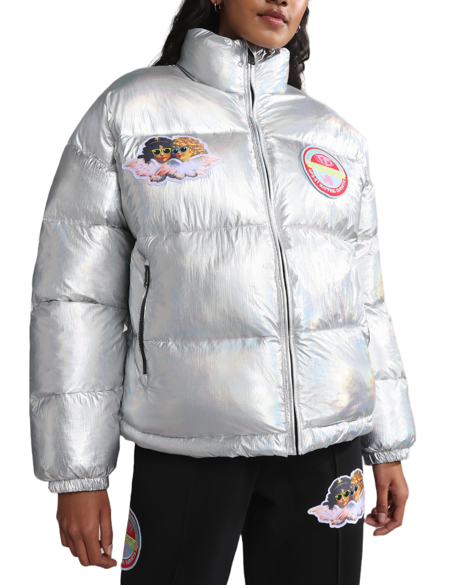 Piumini Argentato Napapijri