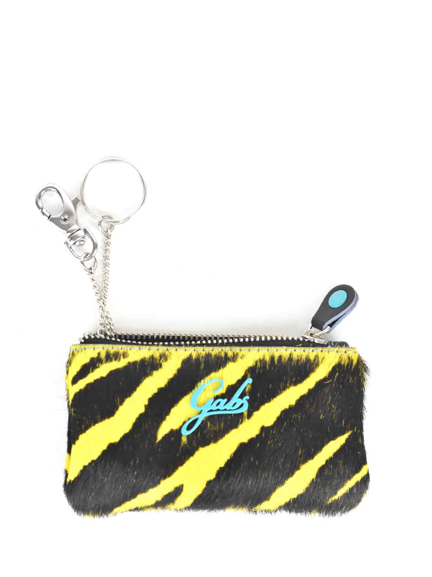Portachiavi Nero Giallo Gabs