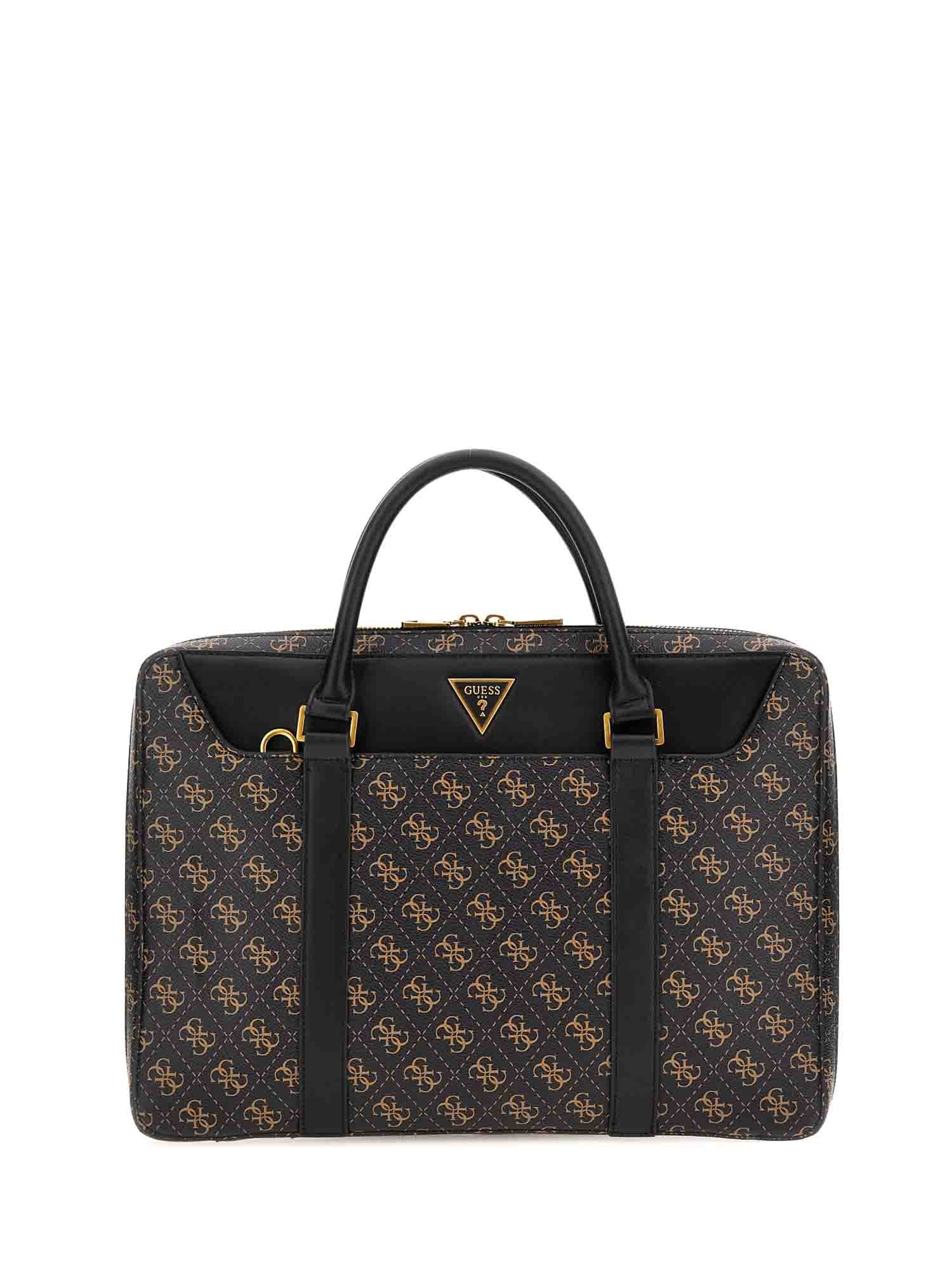 Cartelle Marrone Scuro Guess