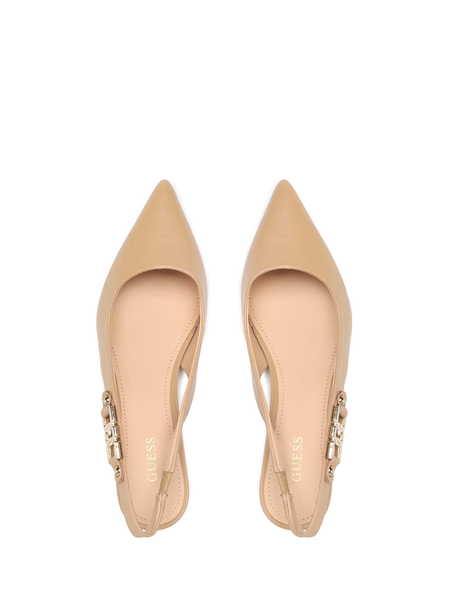 Decolleté Beige Guess