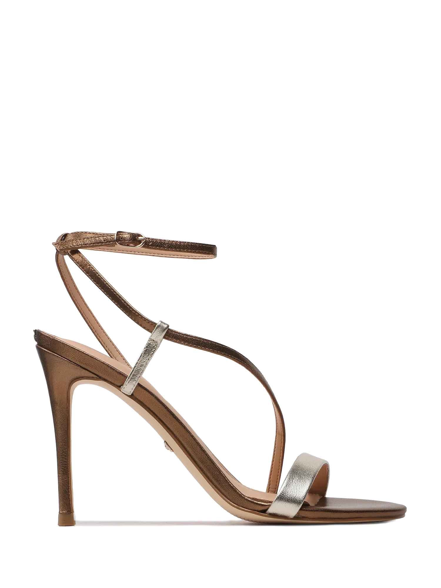 Sandali tacco Oro Guess