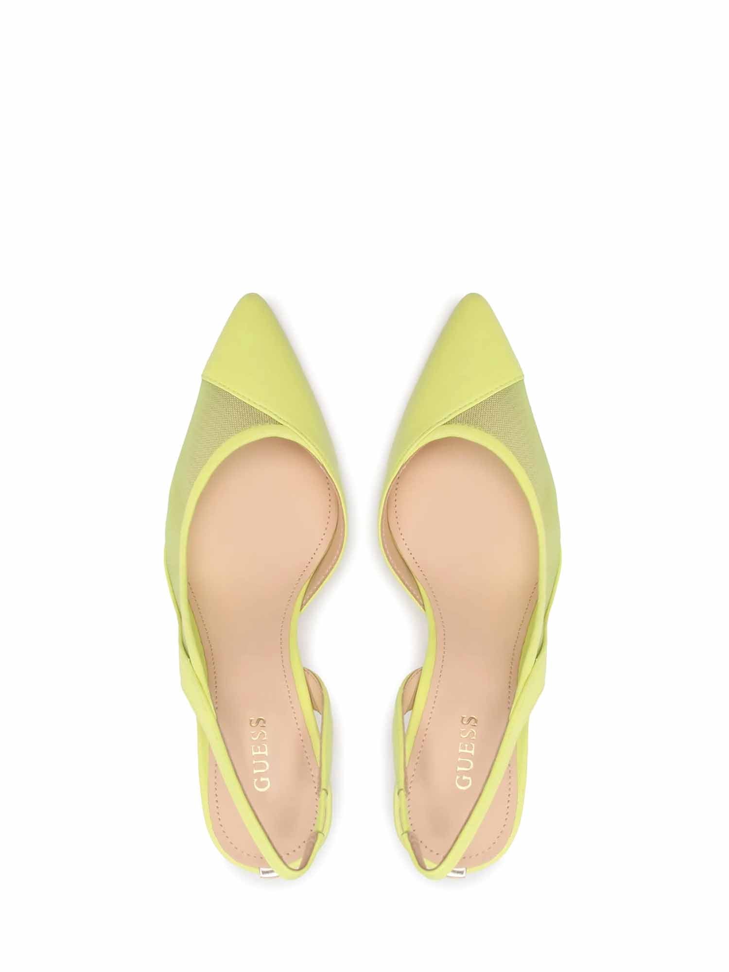 Decolleté Verde Guess