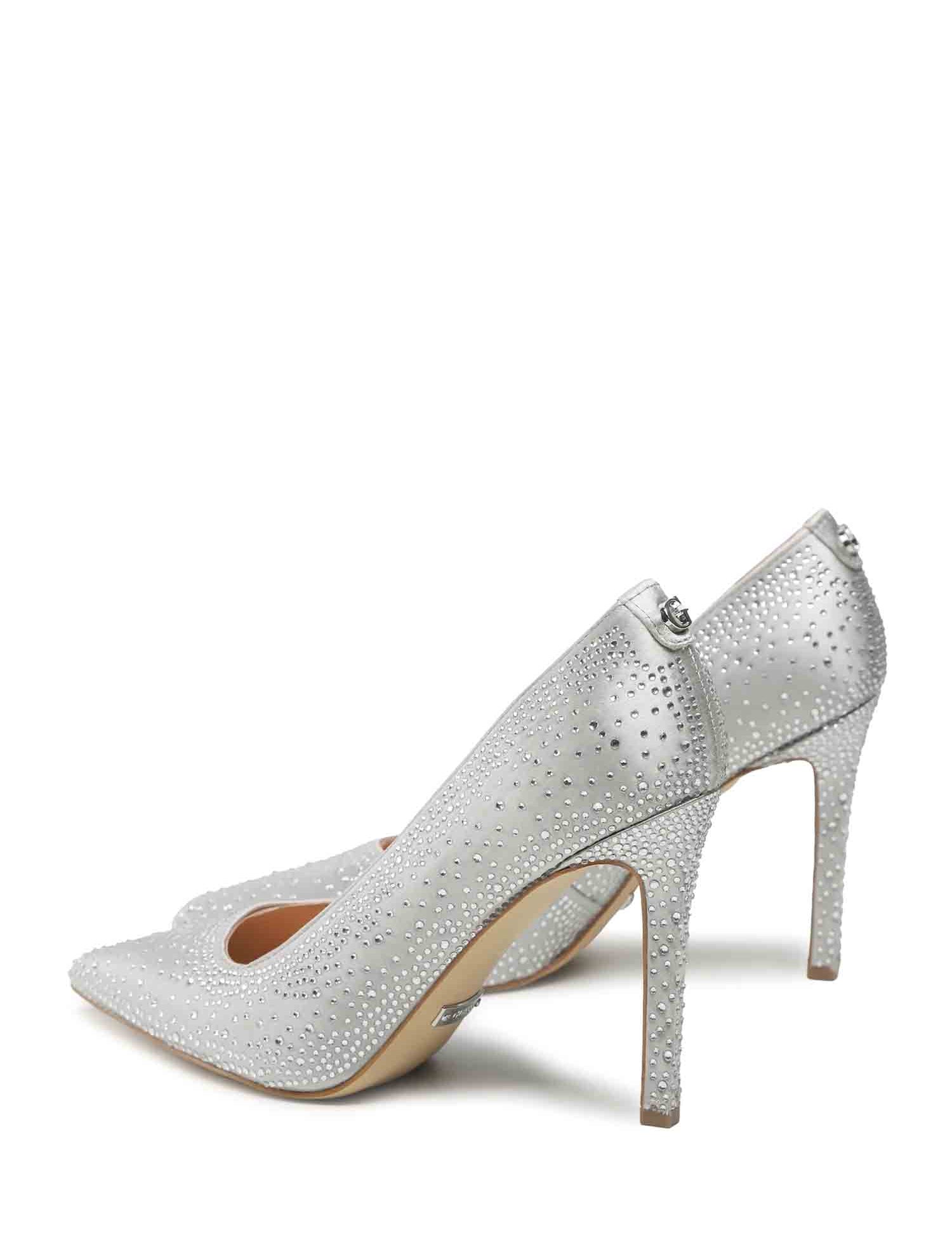 Decolleté Argento Guess