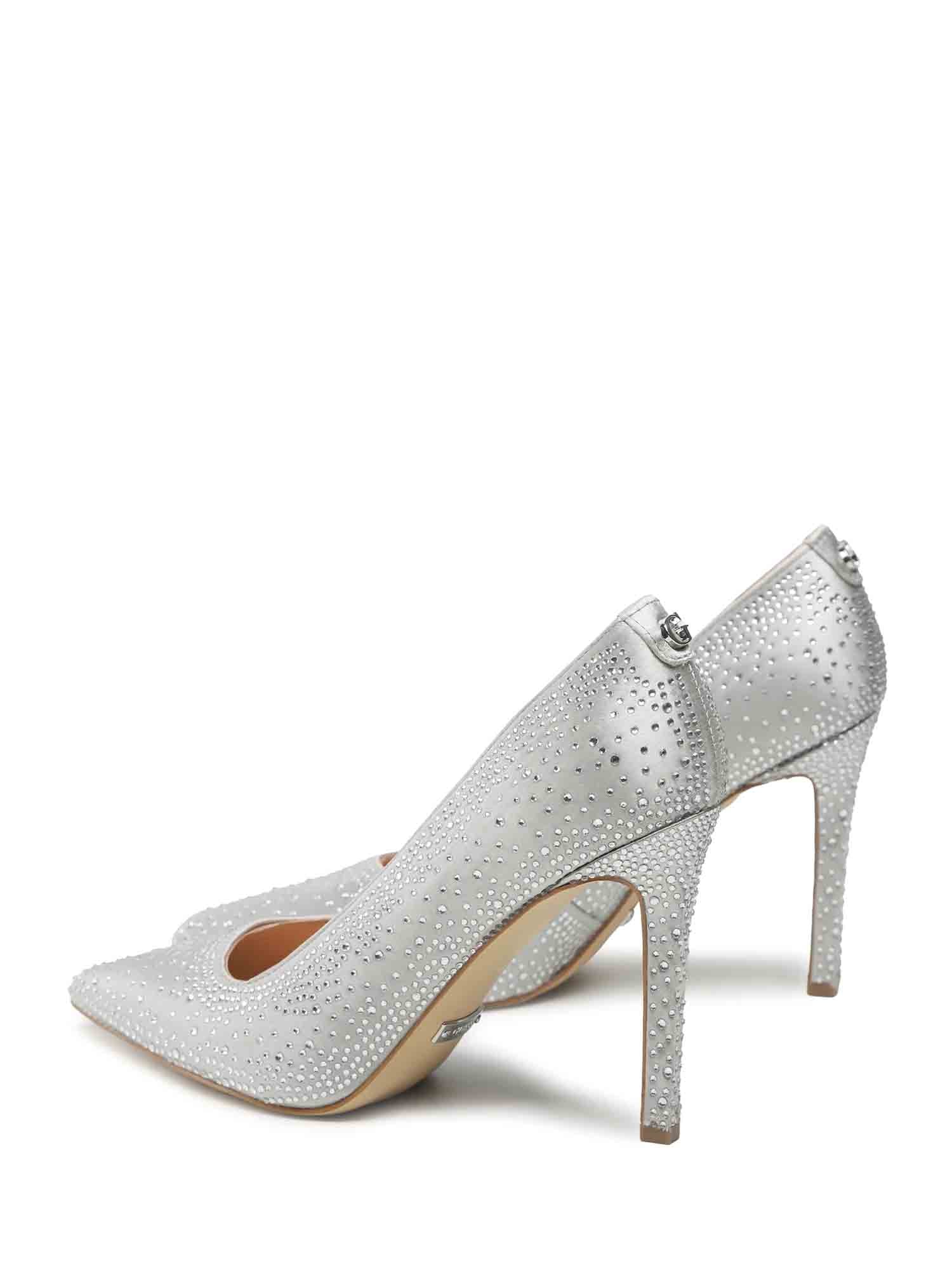 Decolleté Argento Guess