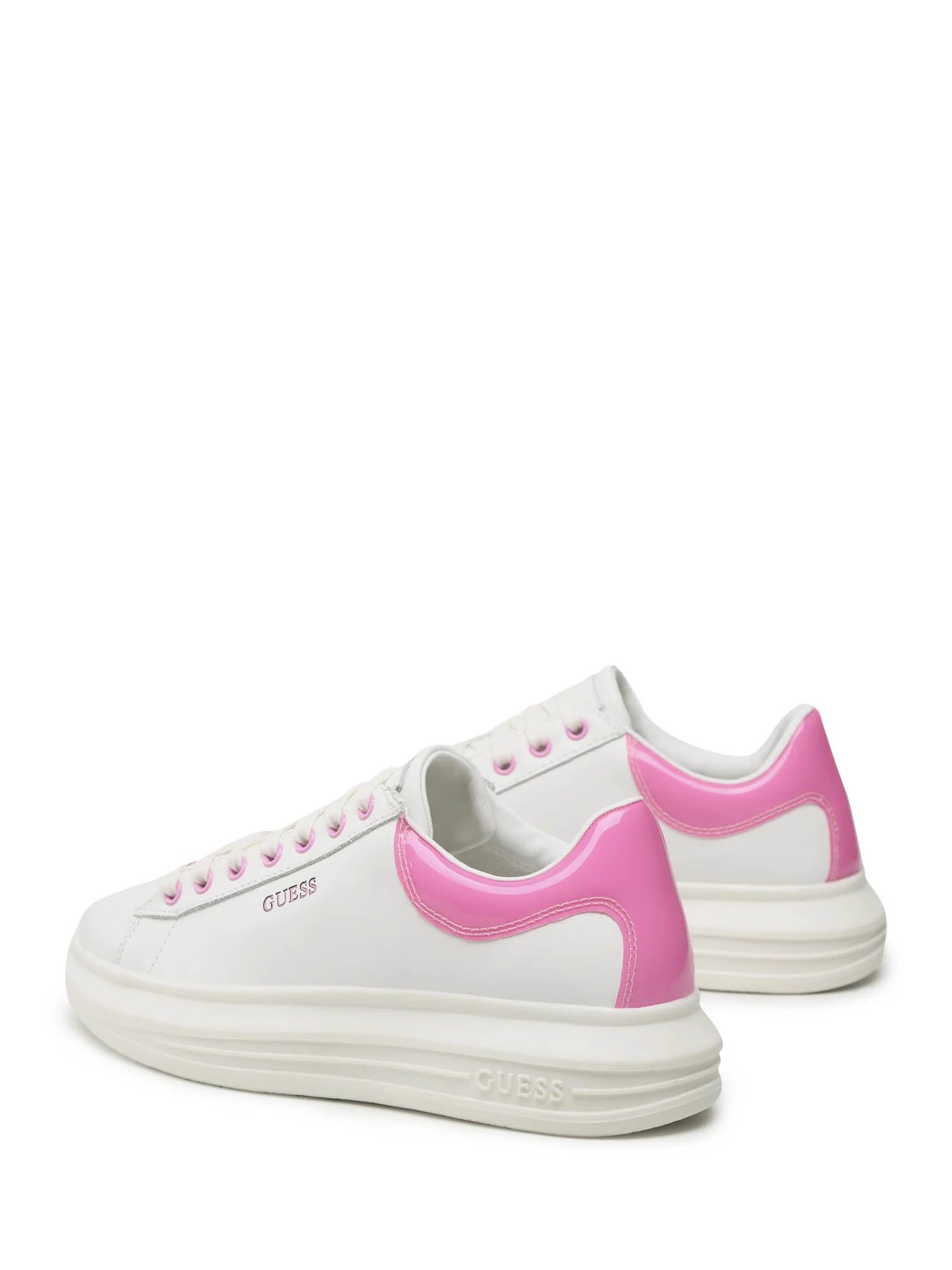Sneakers Bianco Rosa Guess