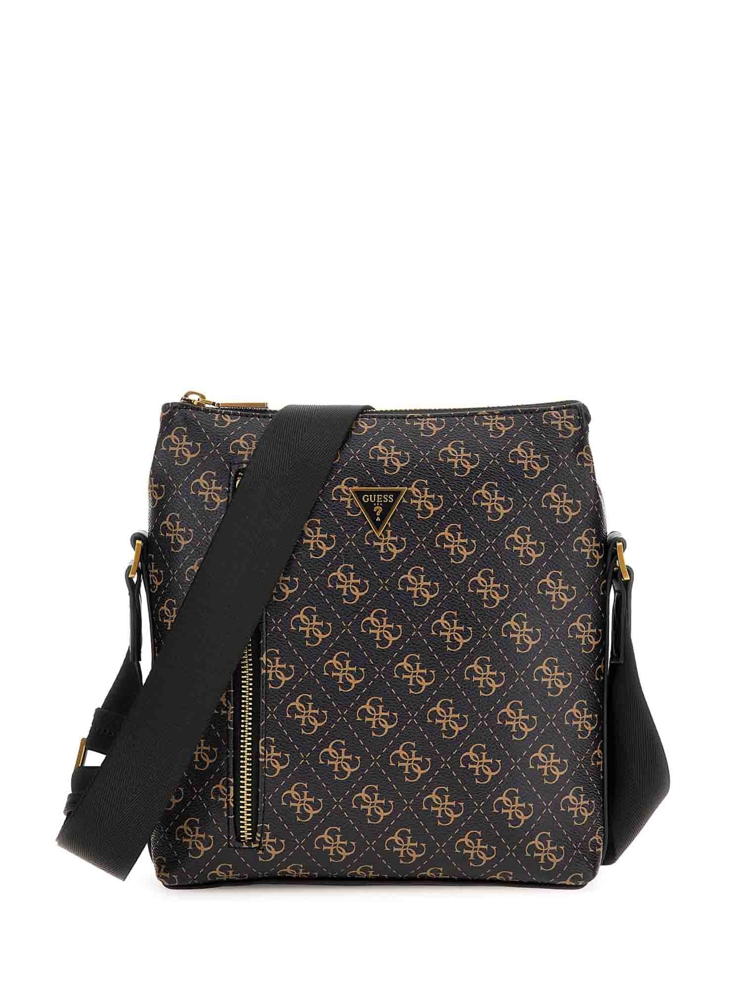 Tracolla Marrone Scuro Guess