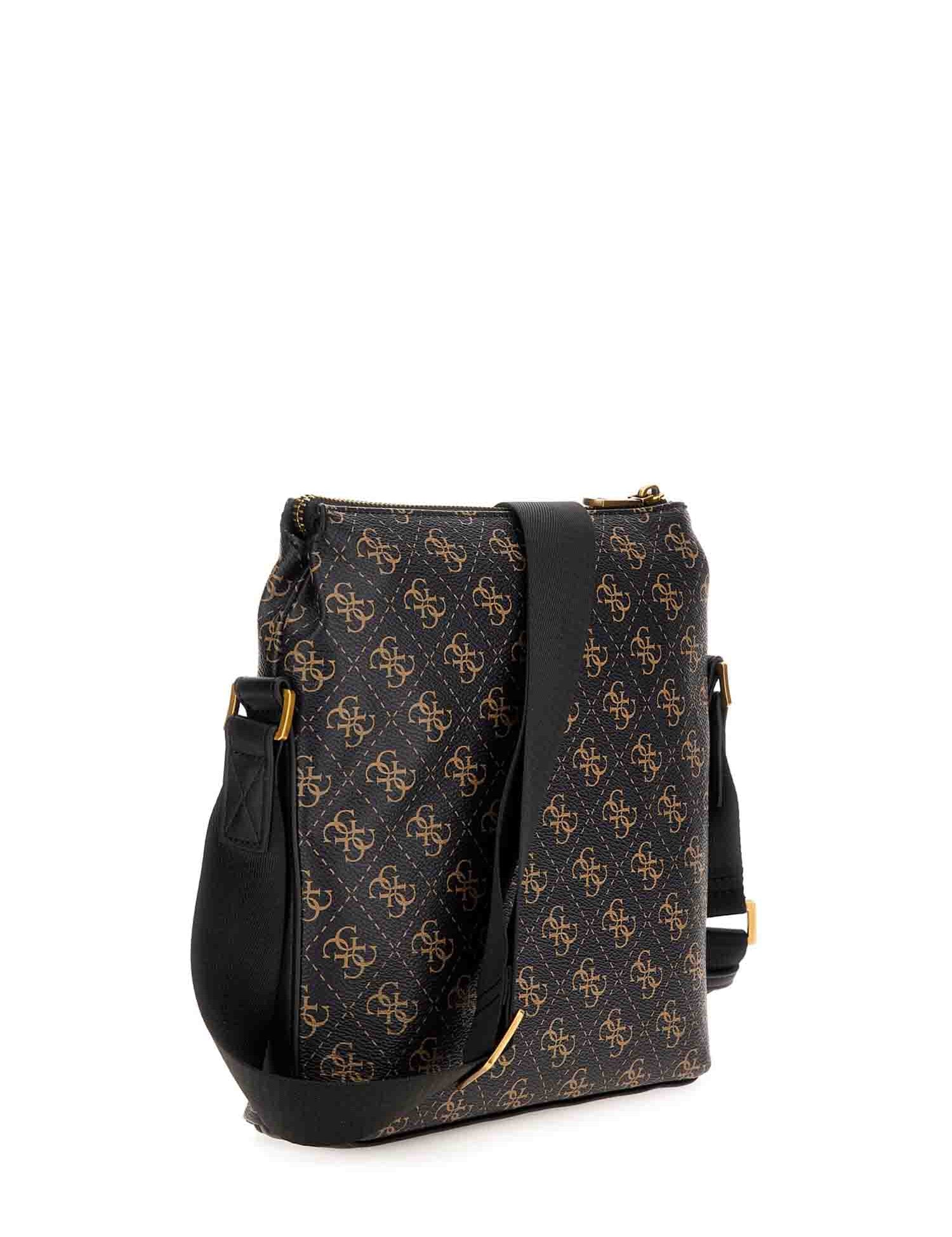 Tracolla Marrone Scuro Guess