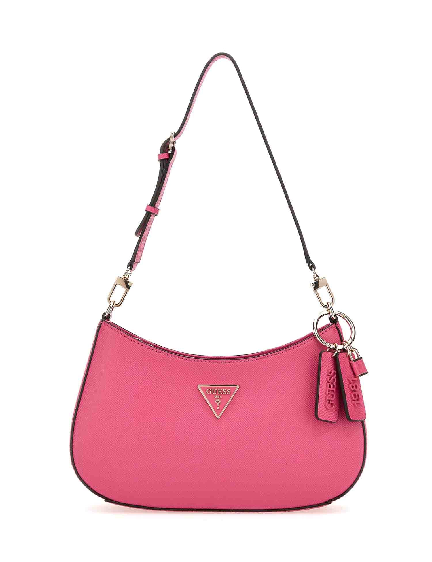 Borse a spalla Fucsia Guess