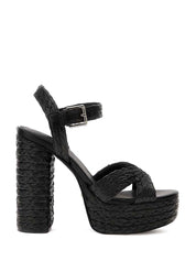 Sandali tacco Nero Guess