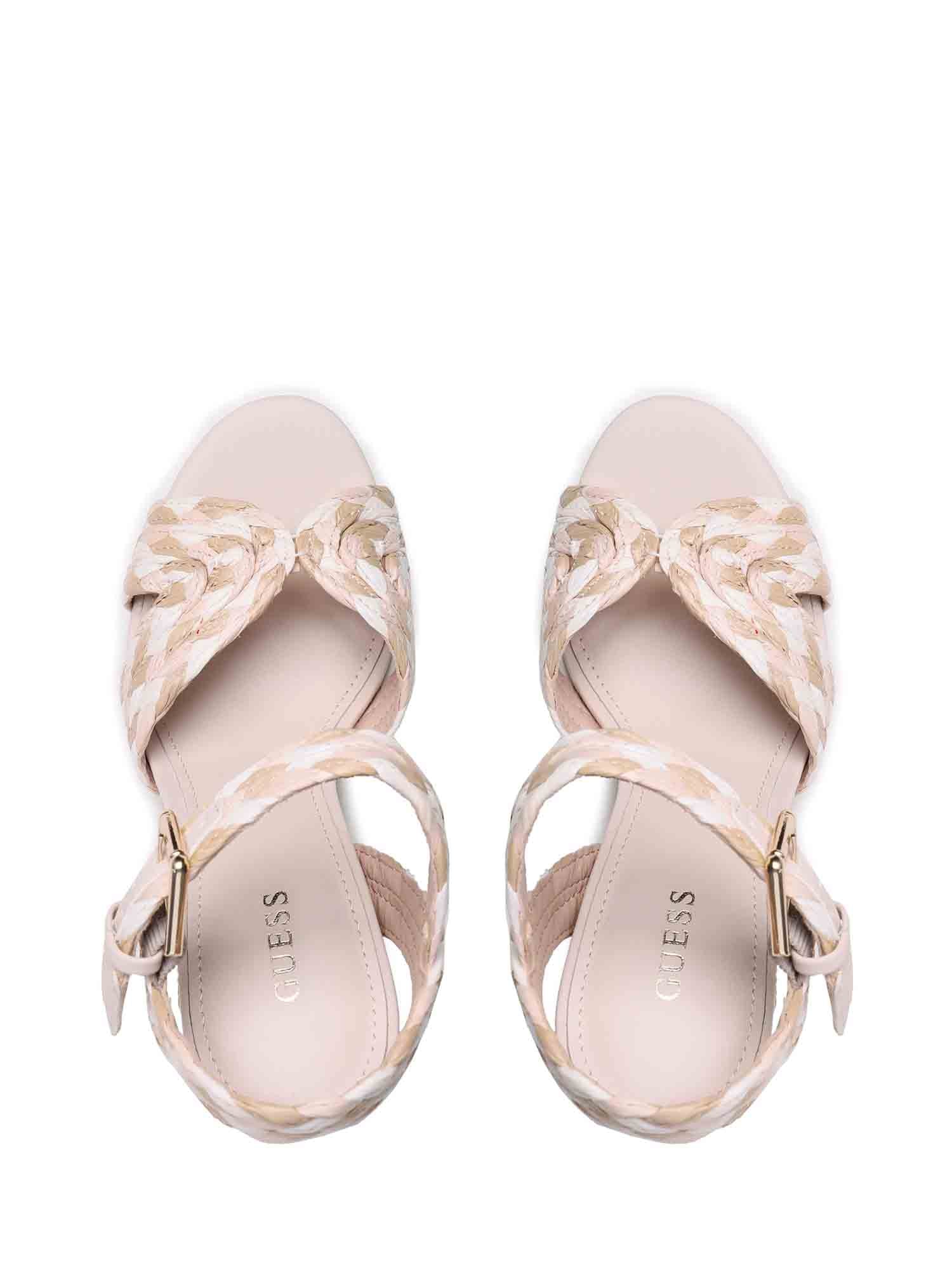 Sandali tacco Beige Guess