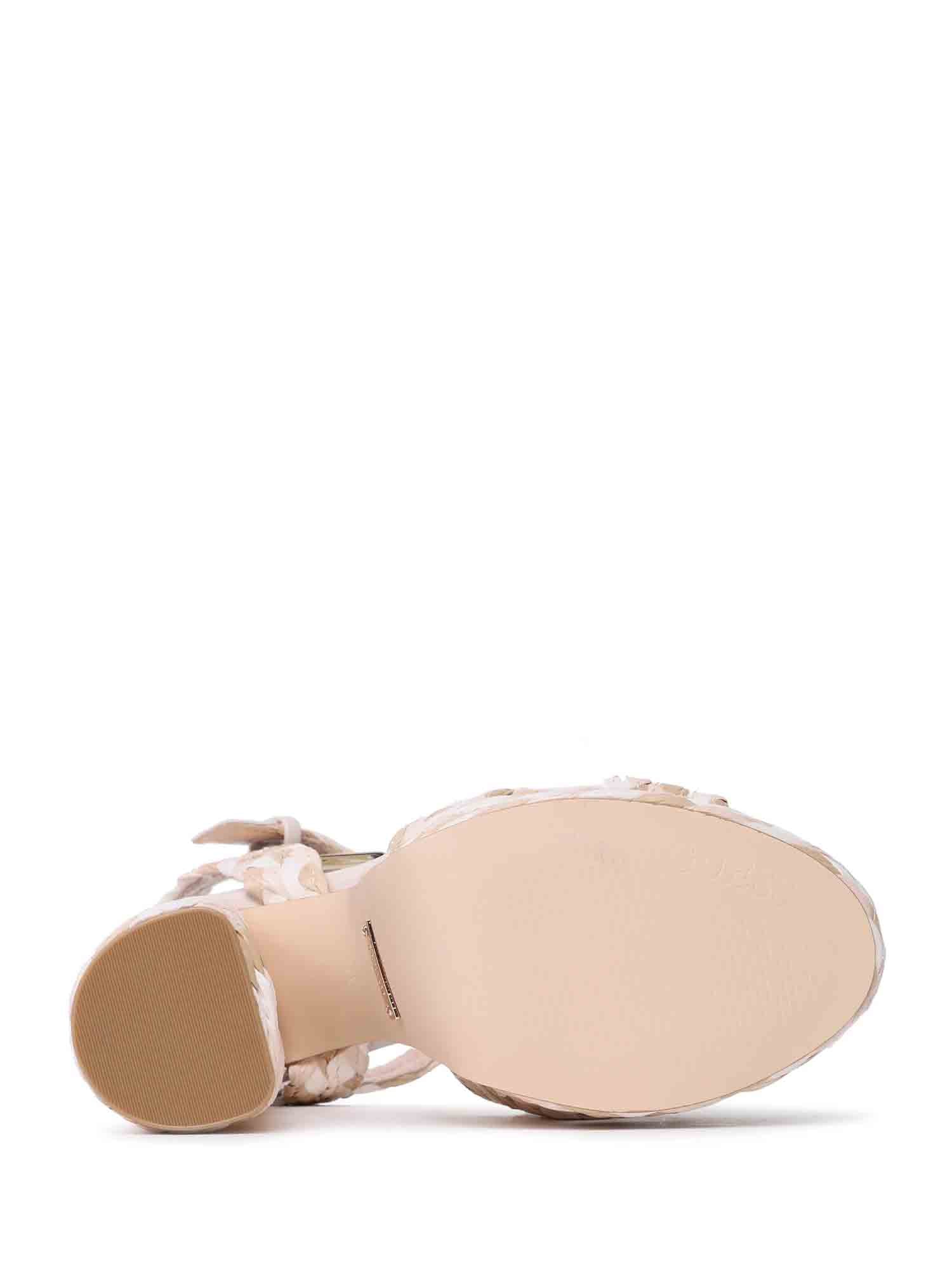 Sandali tacco Beige Guess