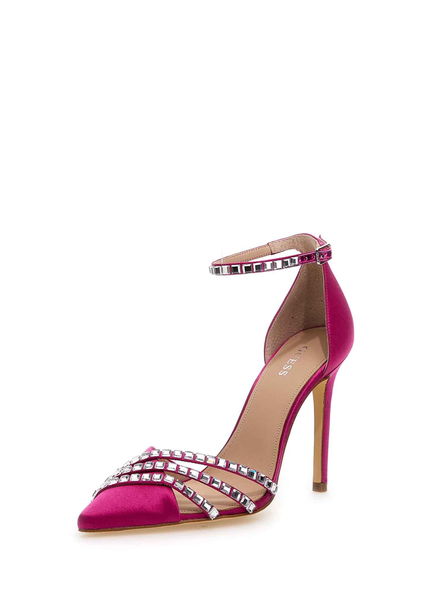 Sandali tacco Fucsia Guess