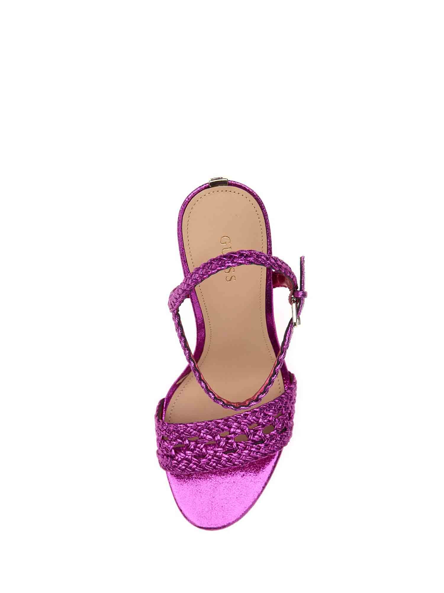 Sandali tacco Fucsia Guess