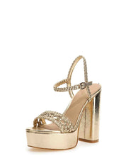 Sandali tacco Oro Guess