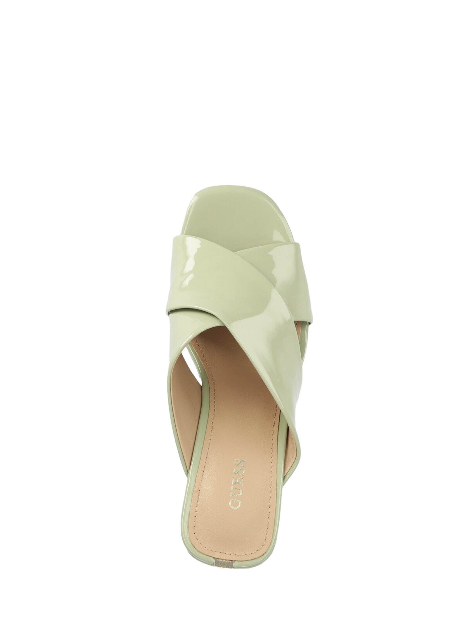 Sandali tacco Verde Guess