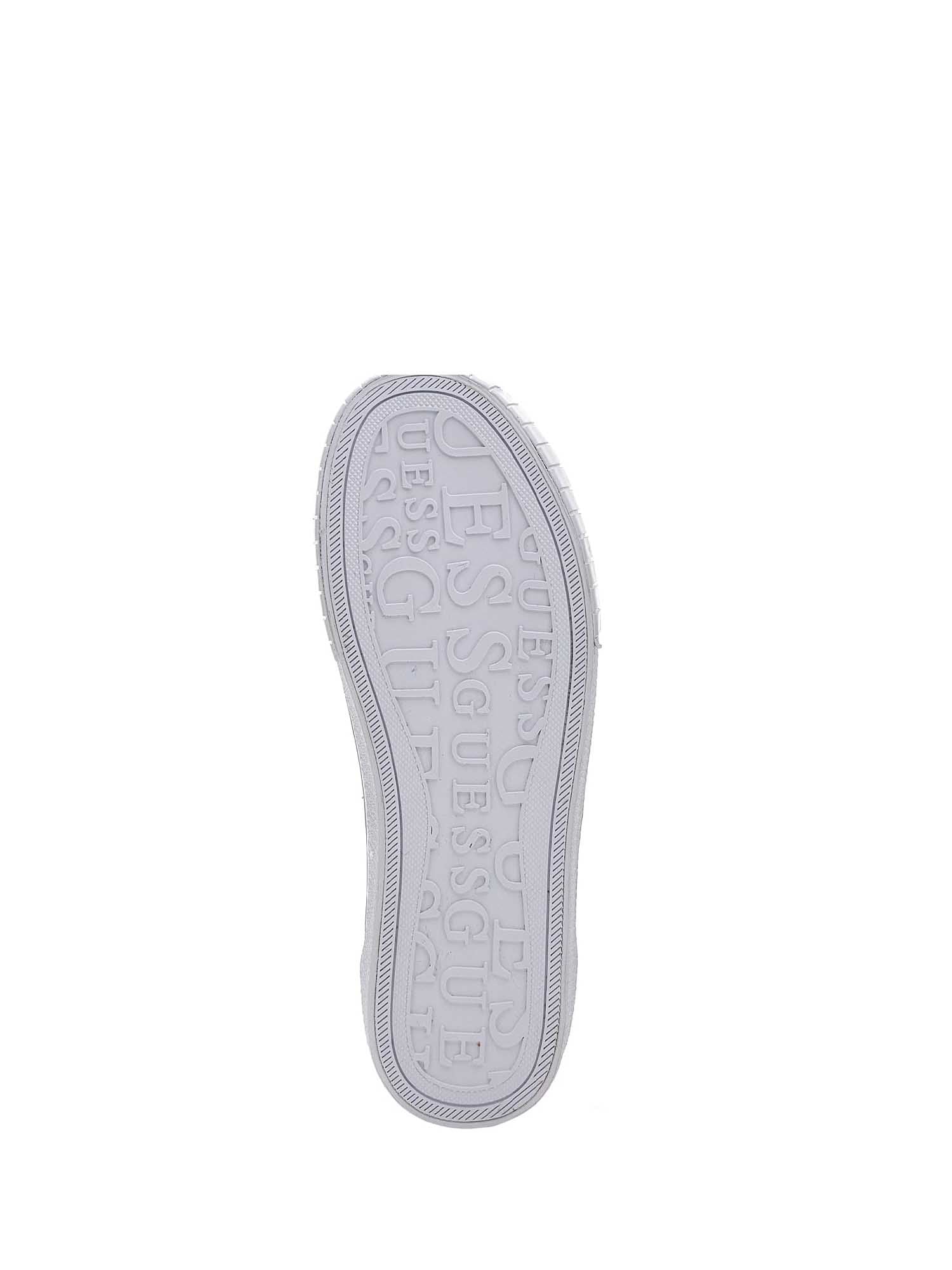 Sneakers Beige Argento Guess