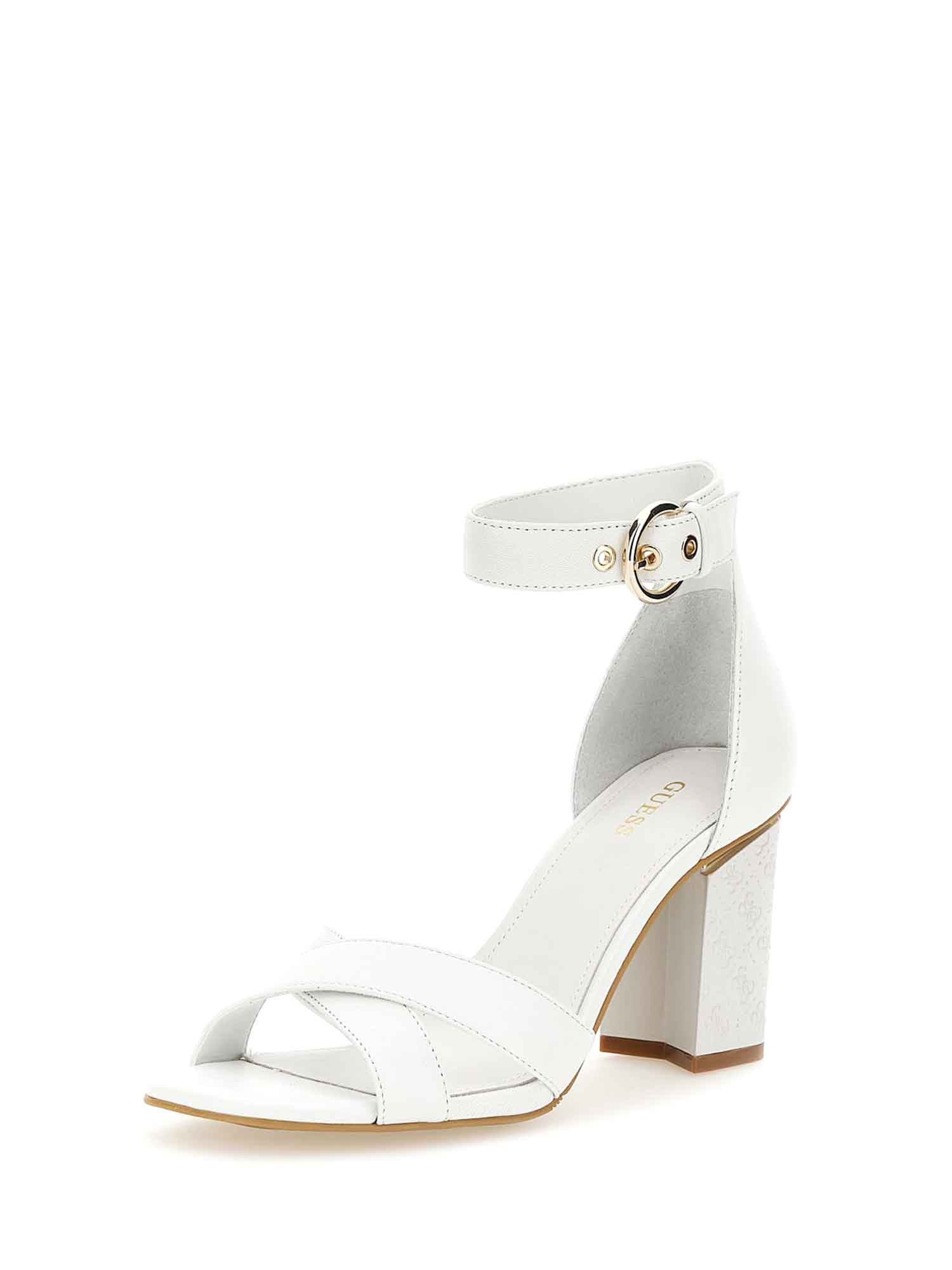 Sandali tacco Bianco Guess