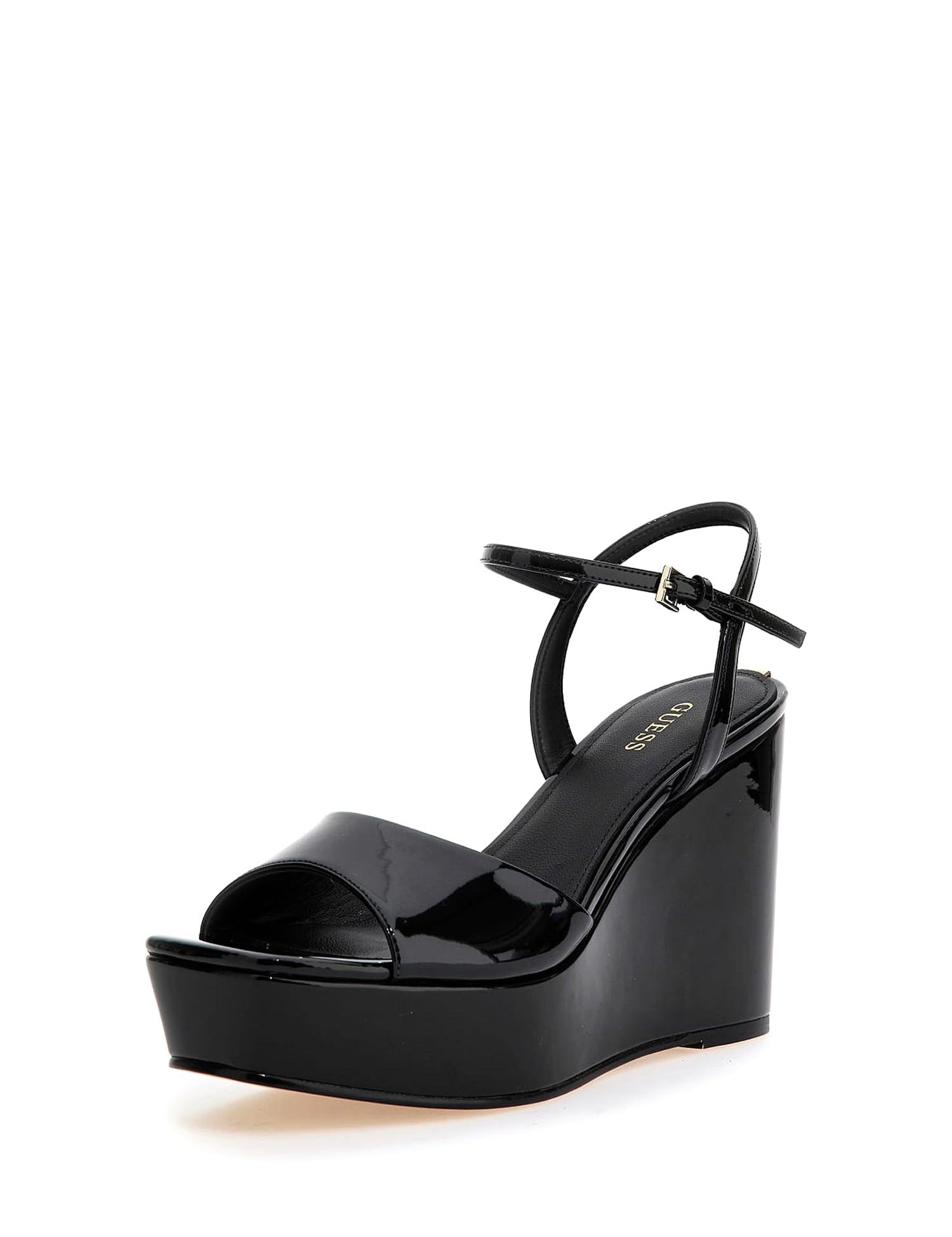 Sandali zeppa Nero Guess