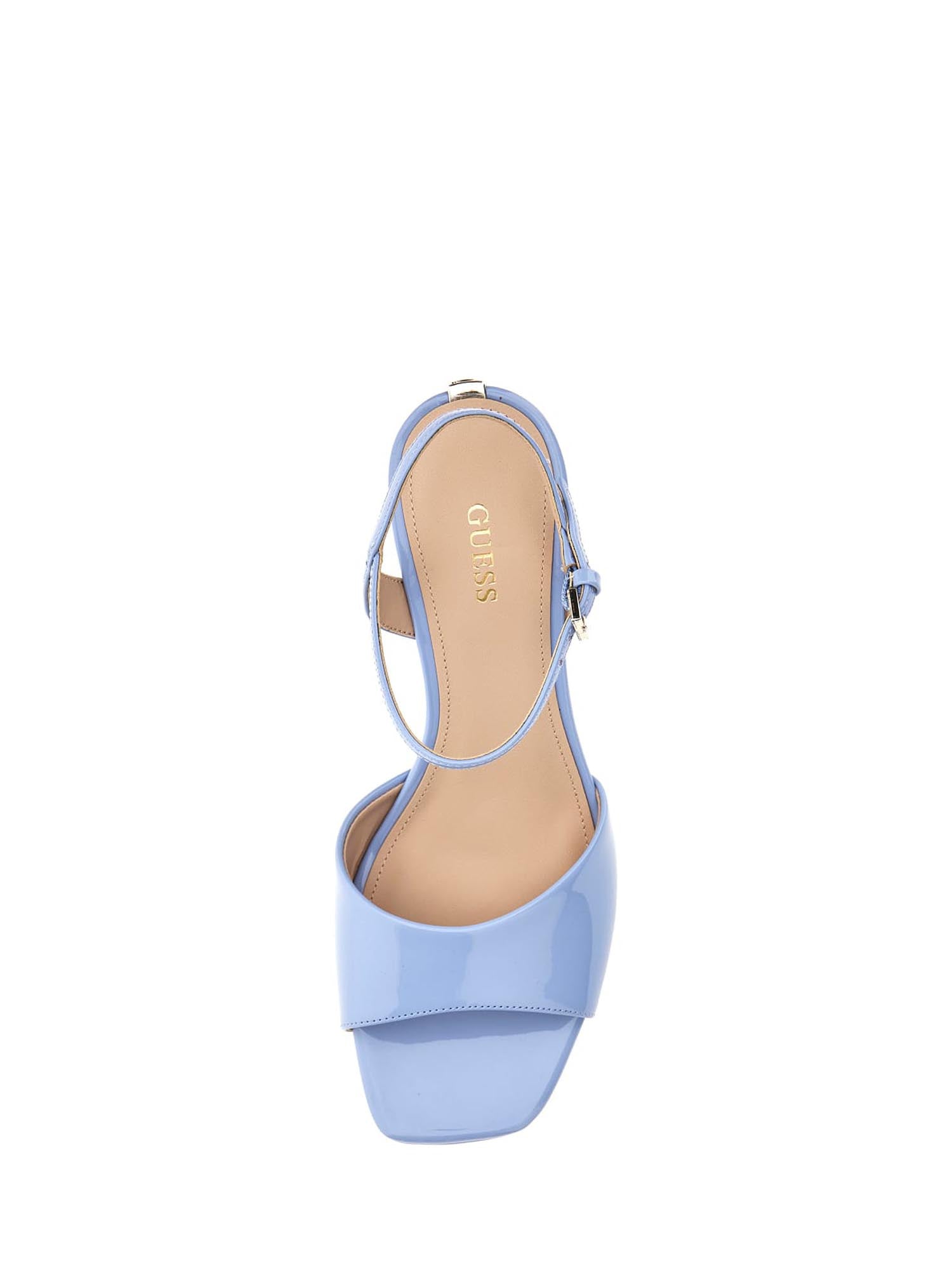 Sandali zeppa Blu Guess