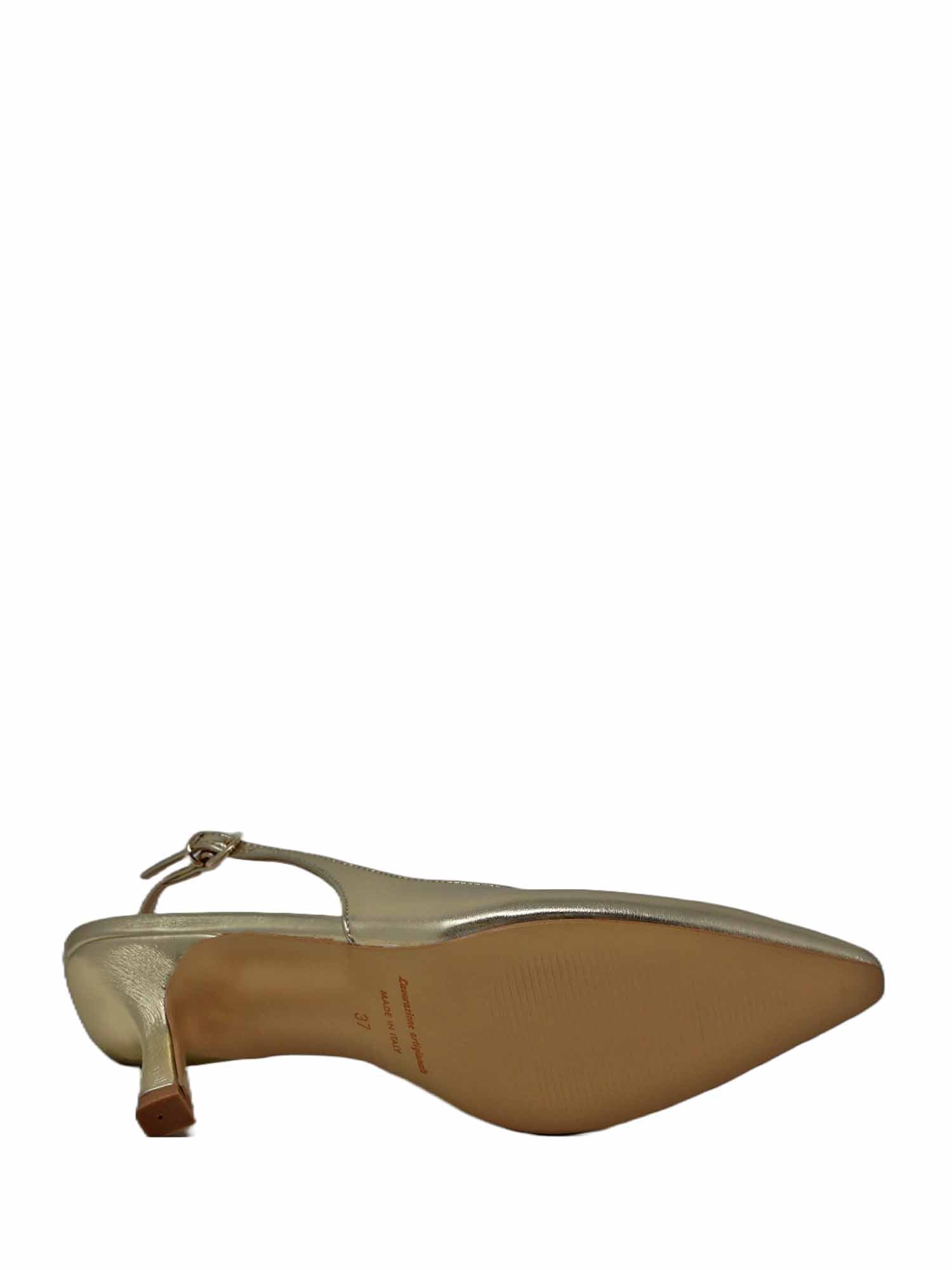 Sandali tacco Dorato Grace Shoes