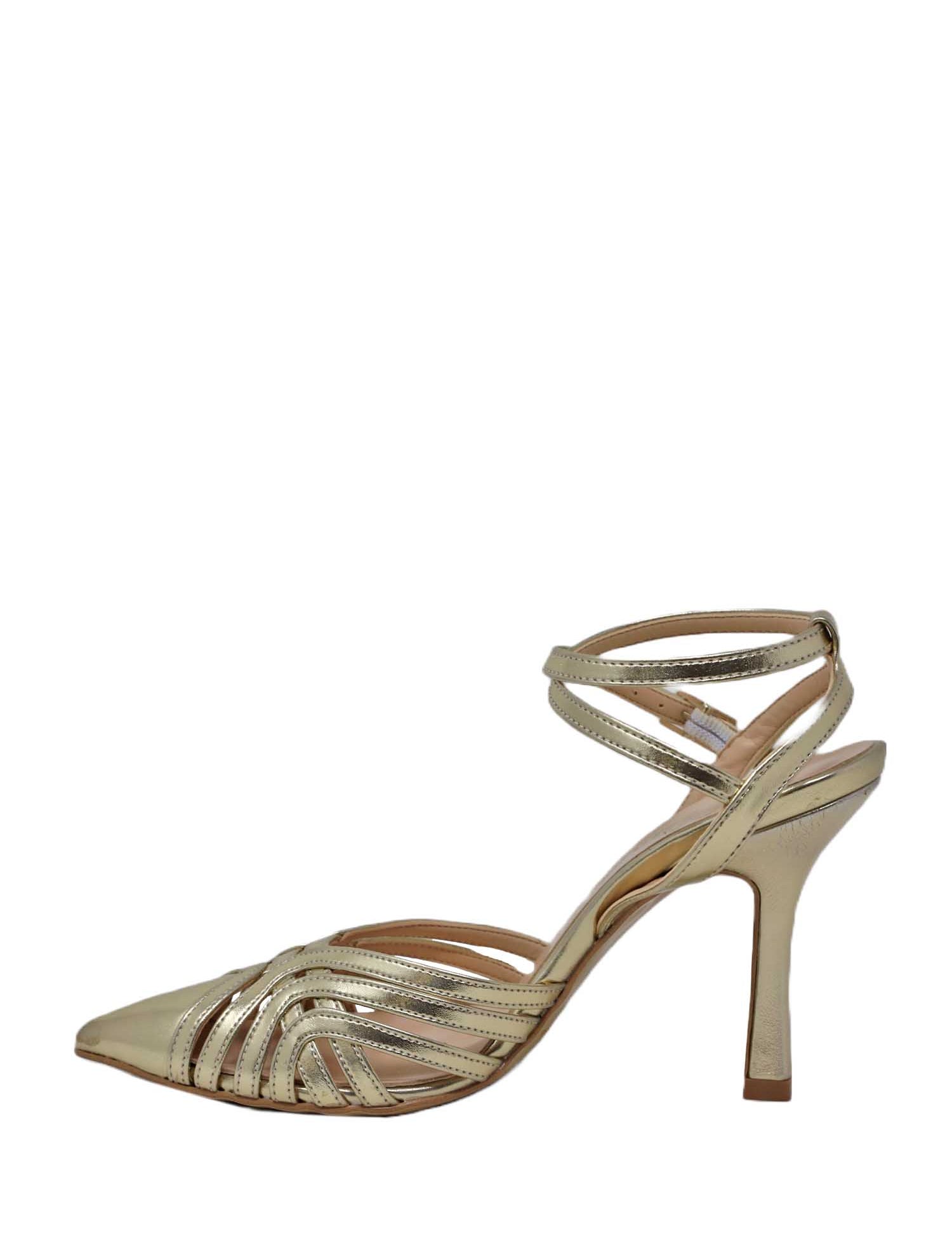 Sandali tacco Dorato Grace Shoes