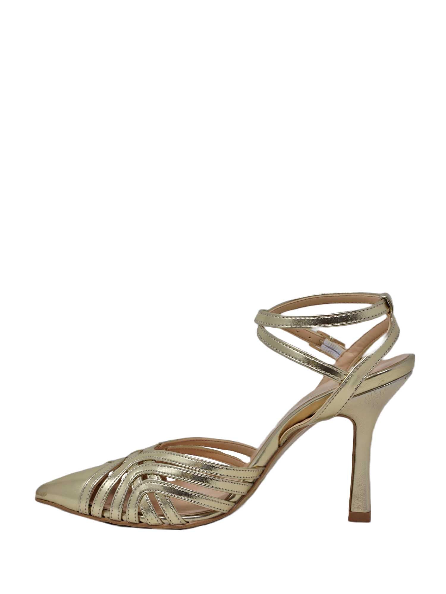 Sandali tacco Dorato Grace Shoes