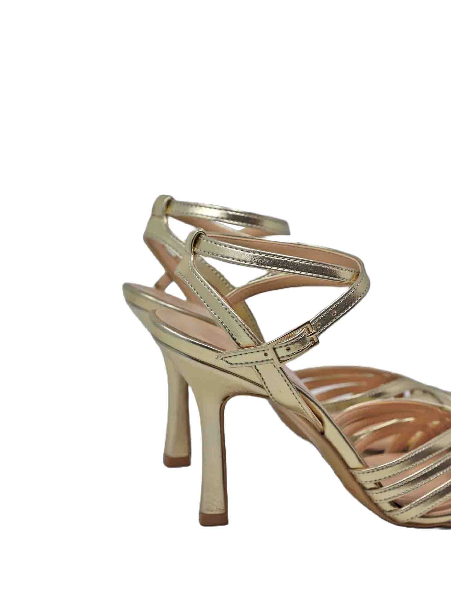 Sandali tacco Dorato Grace Shoes