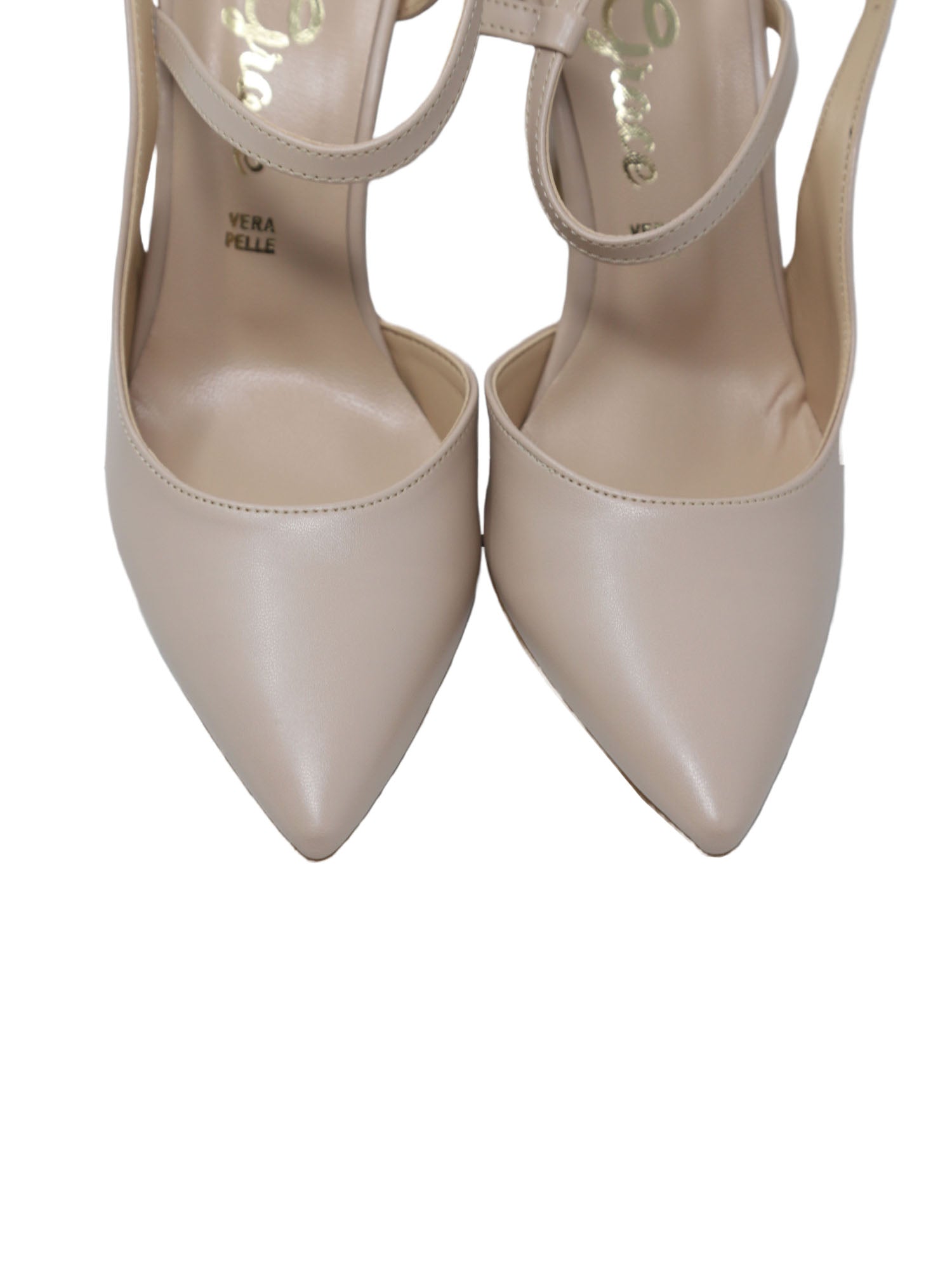 Sandali tacco Beige Grace Shoes