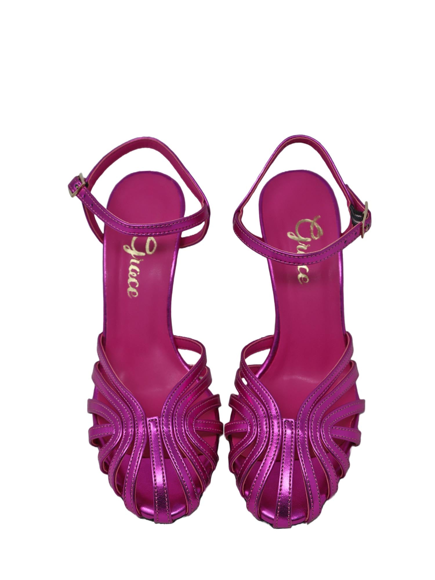 Sandali tacco Rosa Grace Shoes