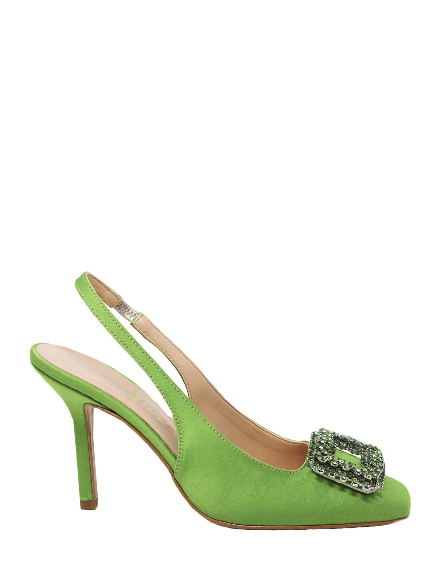 Sandali tacco Verde Grace Shoes