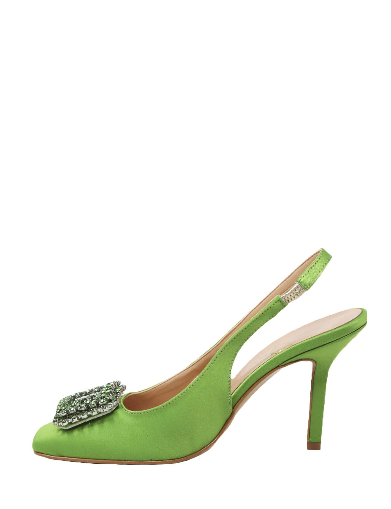 Sandali tacco Verde Grace Shoes