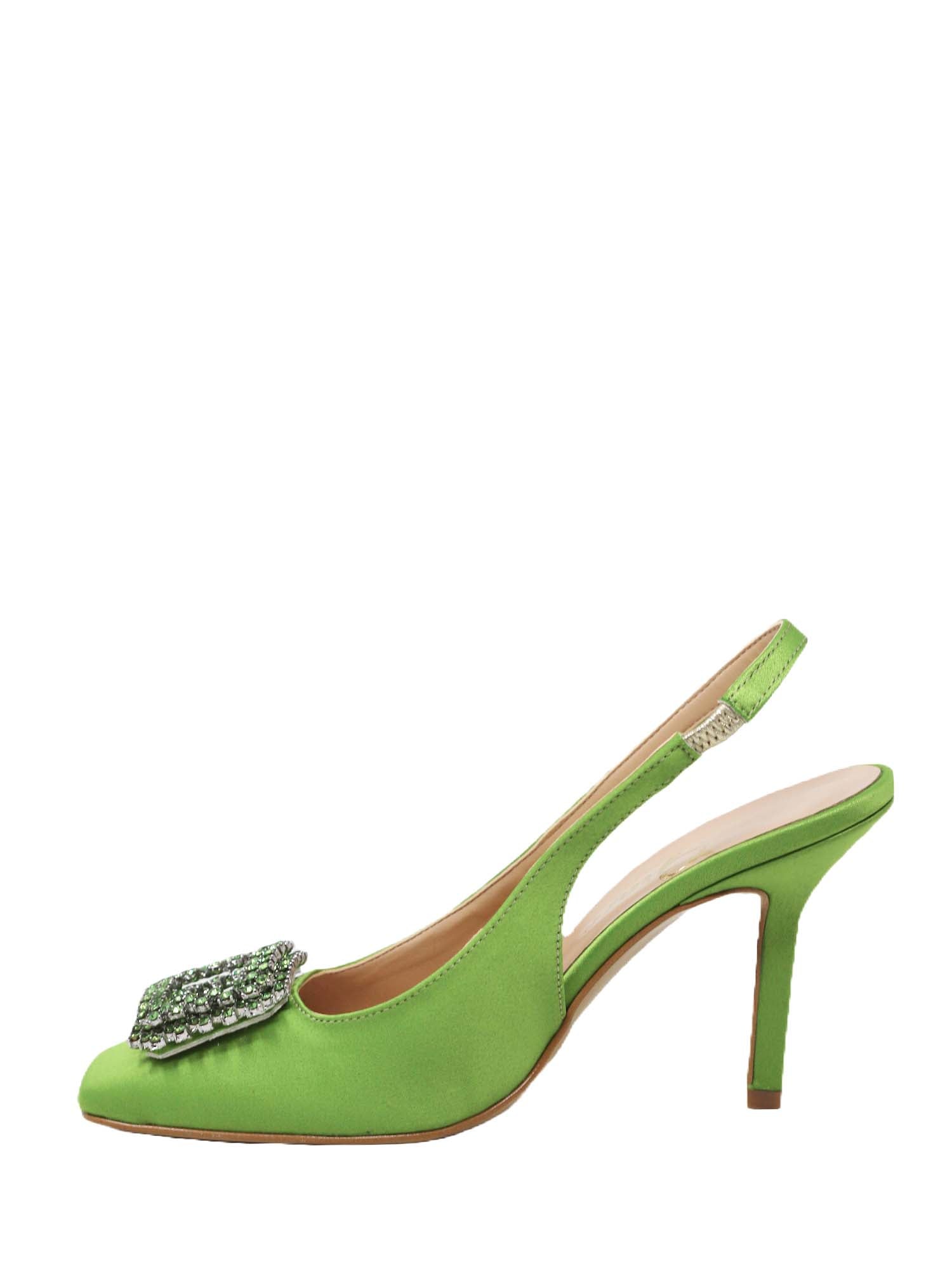 Sandali tacco Verde Grace Shoes