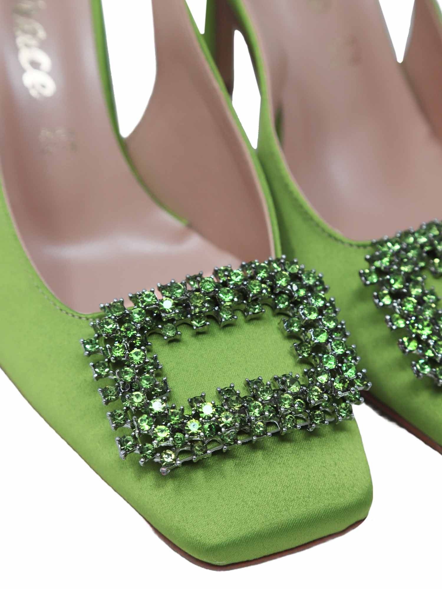 Sandali tacco Verde Grace Shoes