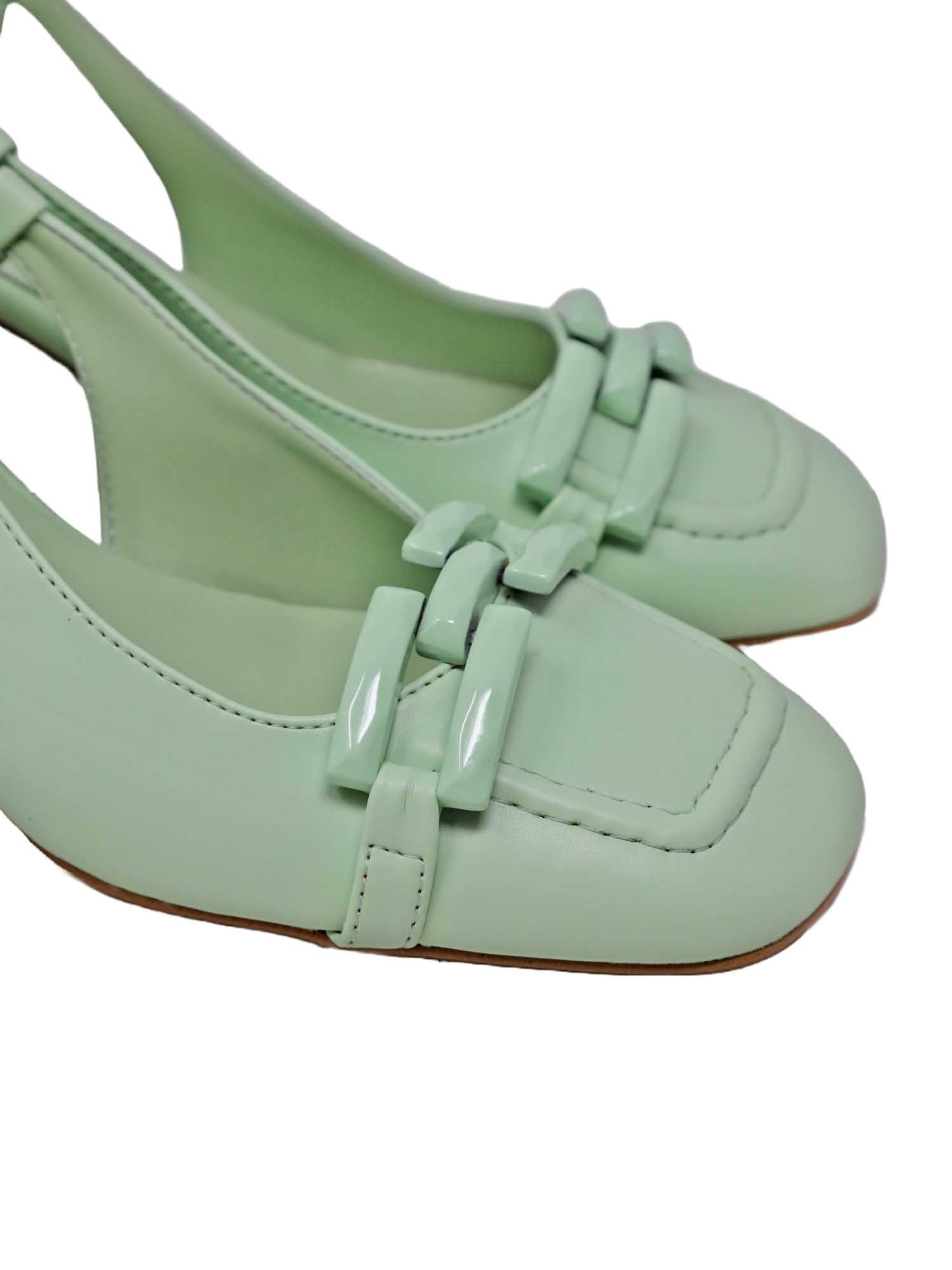 Sandali tacco Verde Grace Shoes
