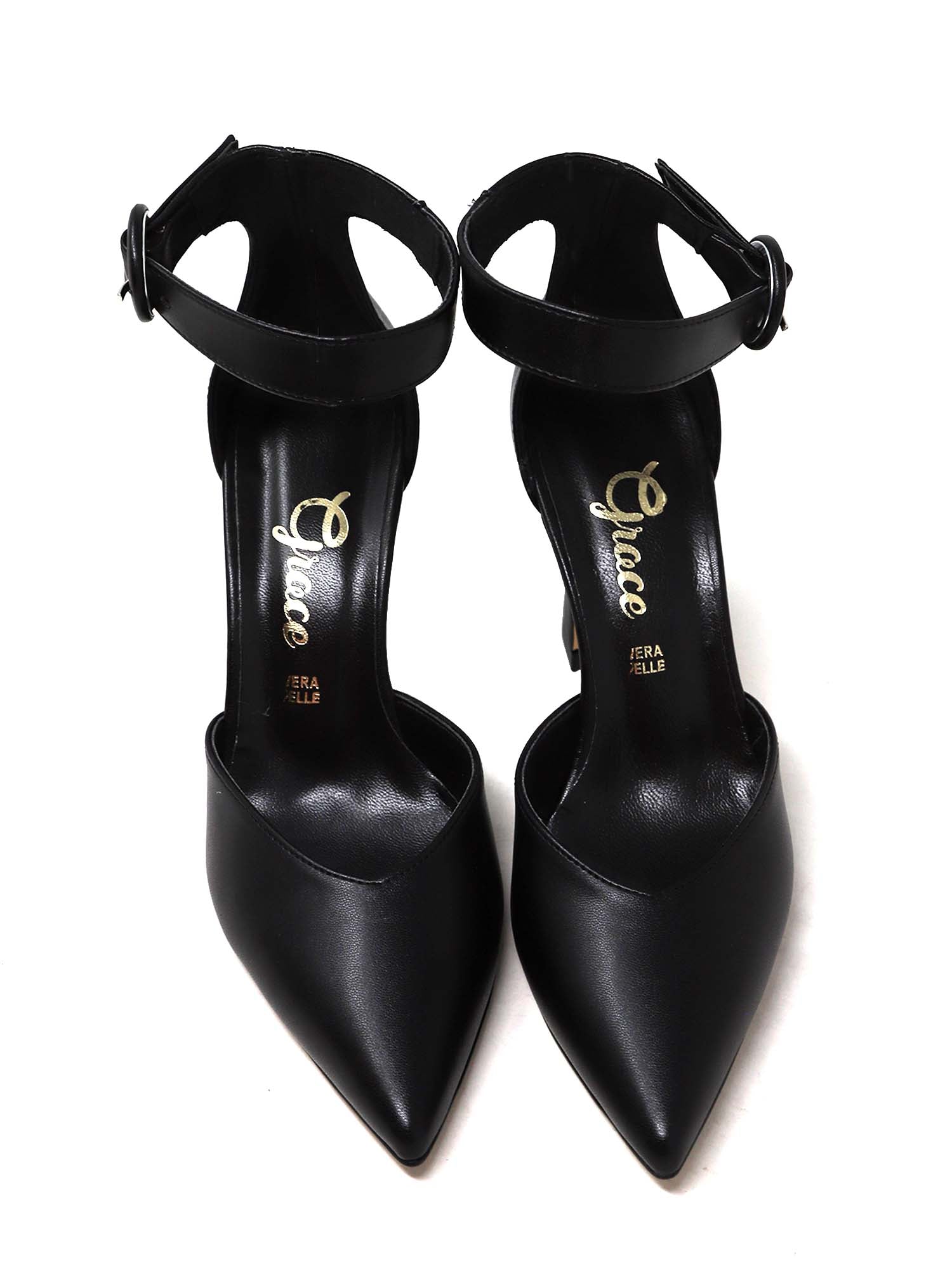 Sandali tacco Nero Grace Shoes