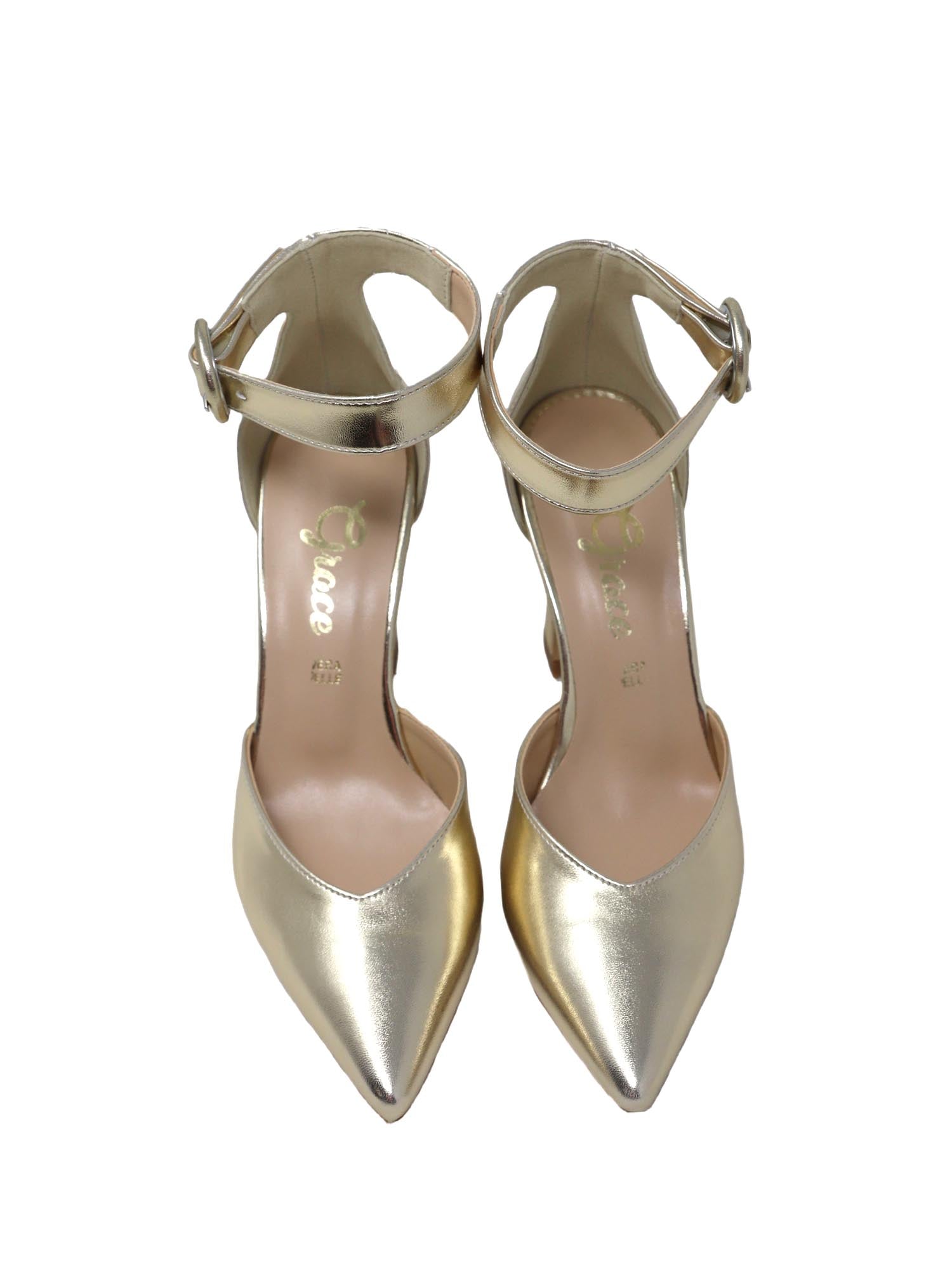 Sandali tacco Dorato Grace Shoes