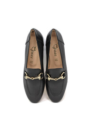 Mocassini Nero Cap Grace Shoes