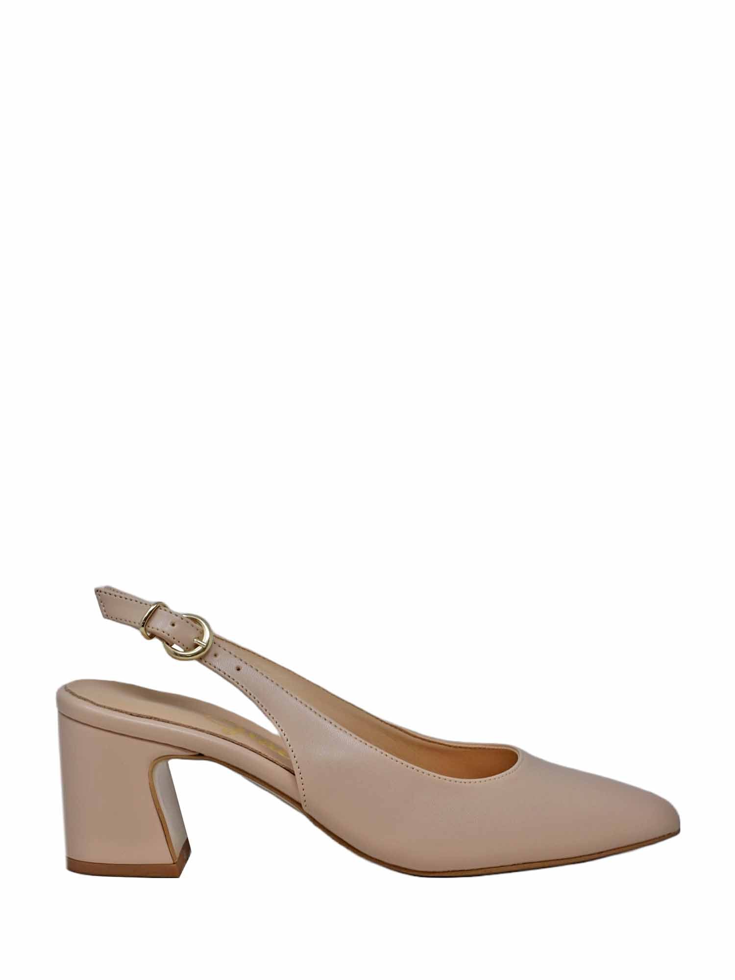Sandali tacco Beige Grace Shoes