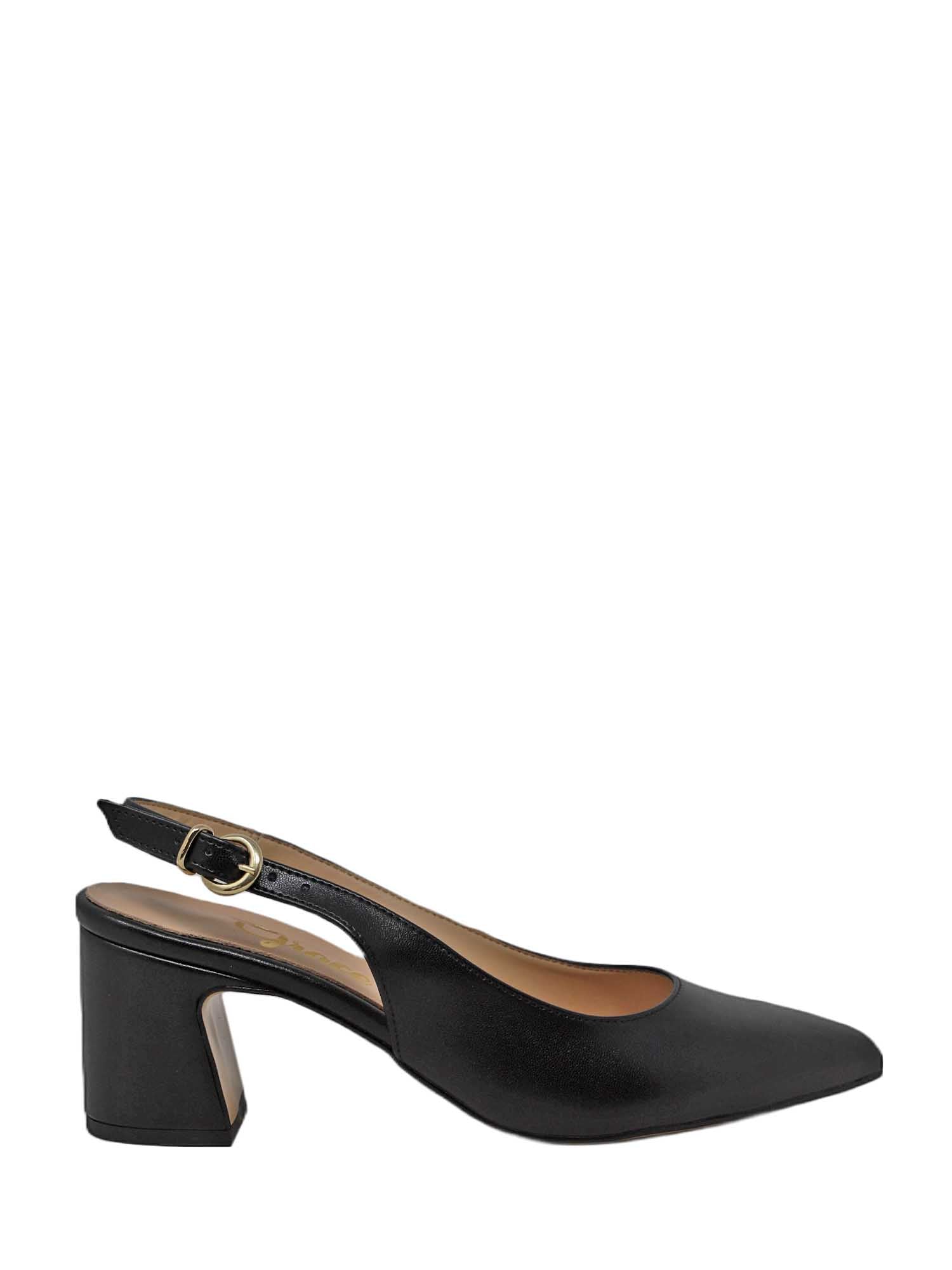 Sandali tacco Nero Grace Shoes