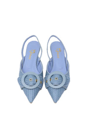 Sandali tacco Blu Grace Shoes